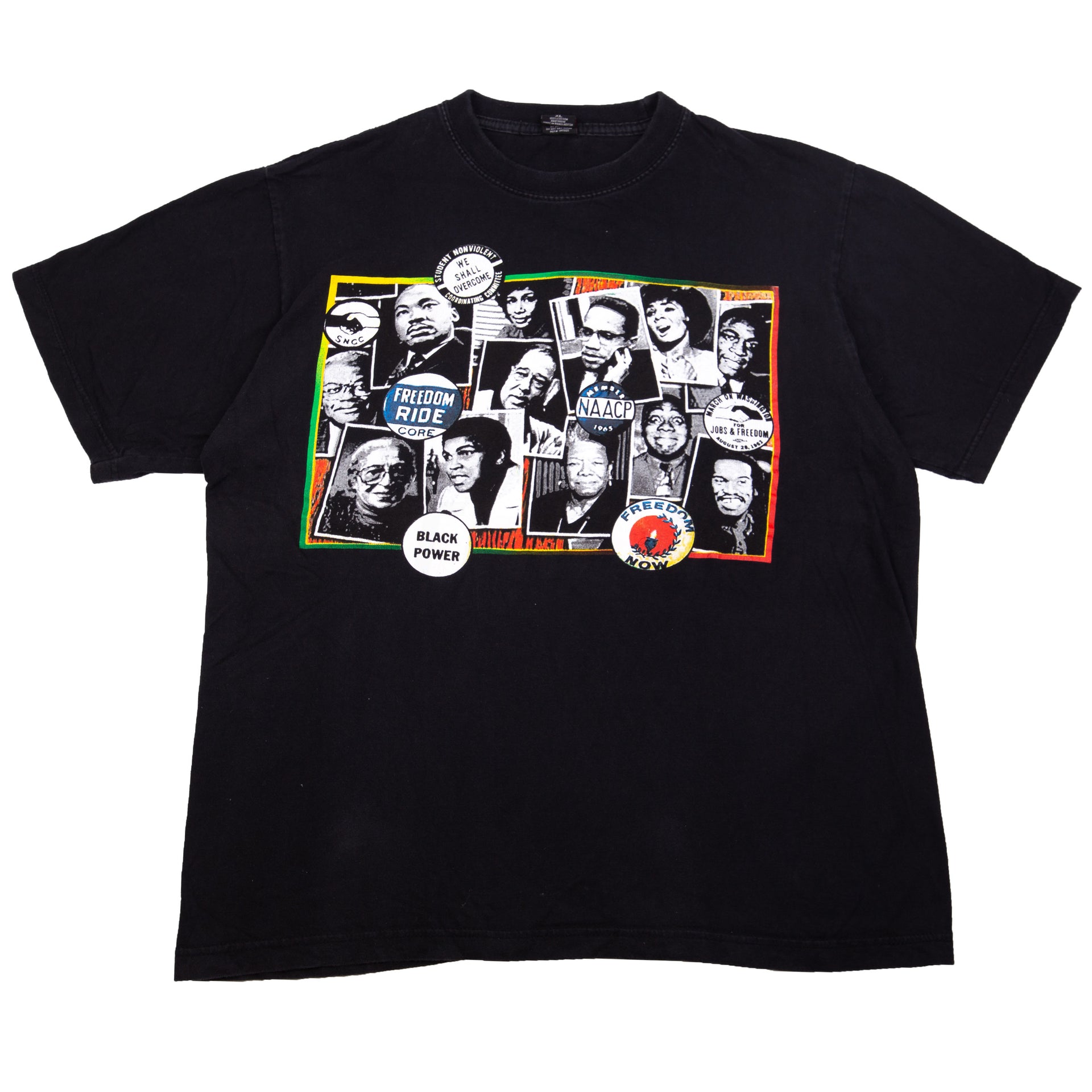 Vintage Black Black Power Tee (2000's)