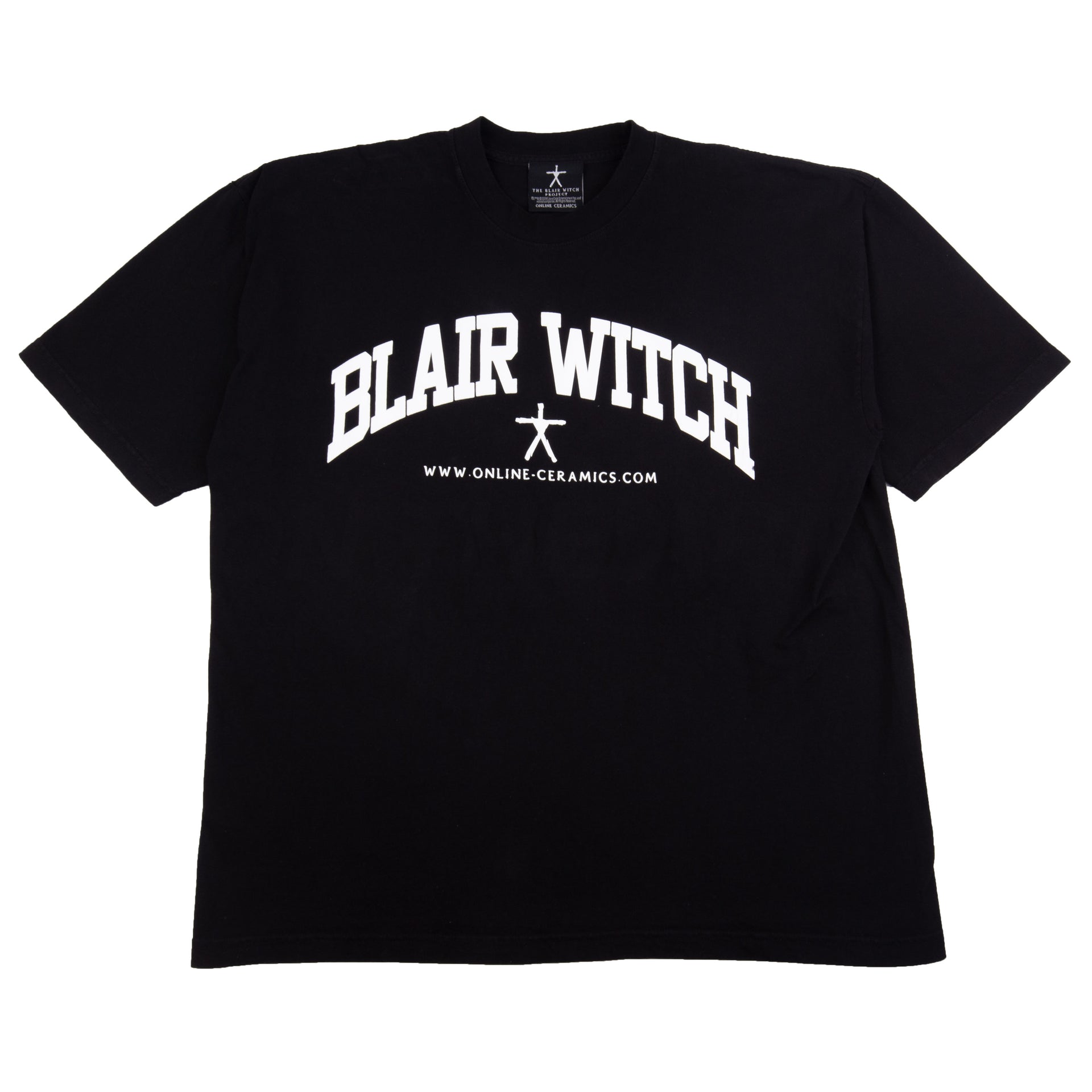 Online Ceramics Black Blair Witch Project Tee PRE-OWNED