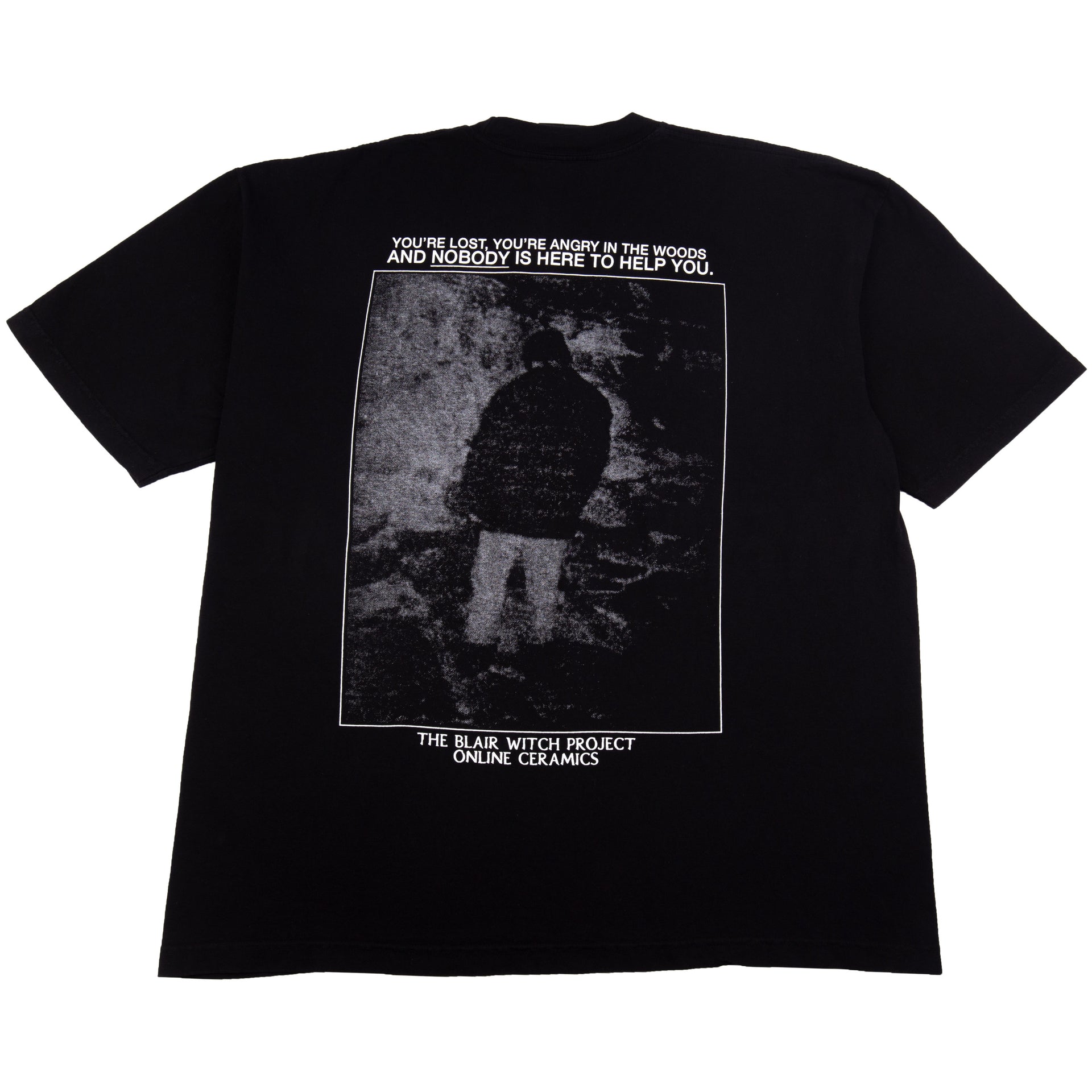Online Ceramics Black Blair Witch Project Tee PRE-OWNED