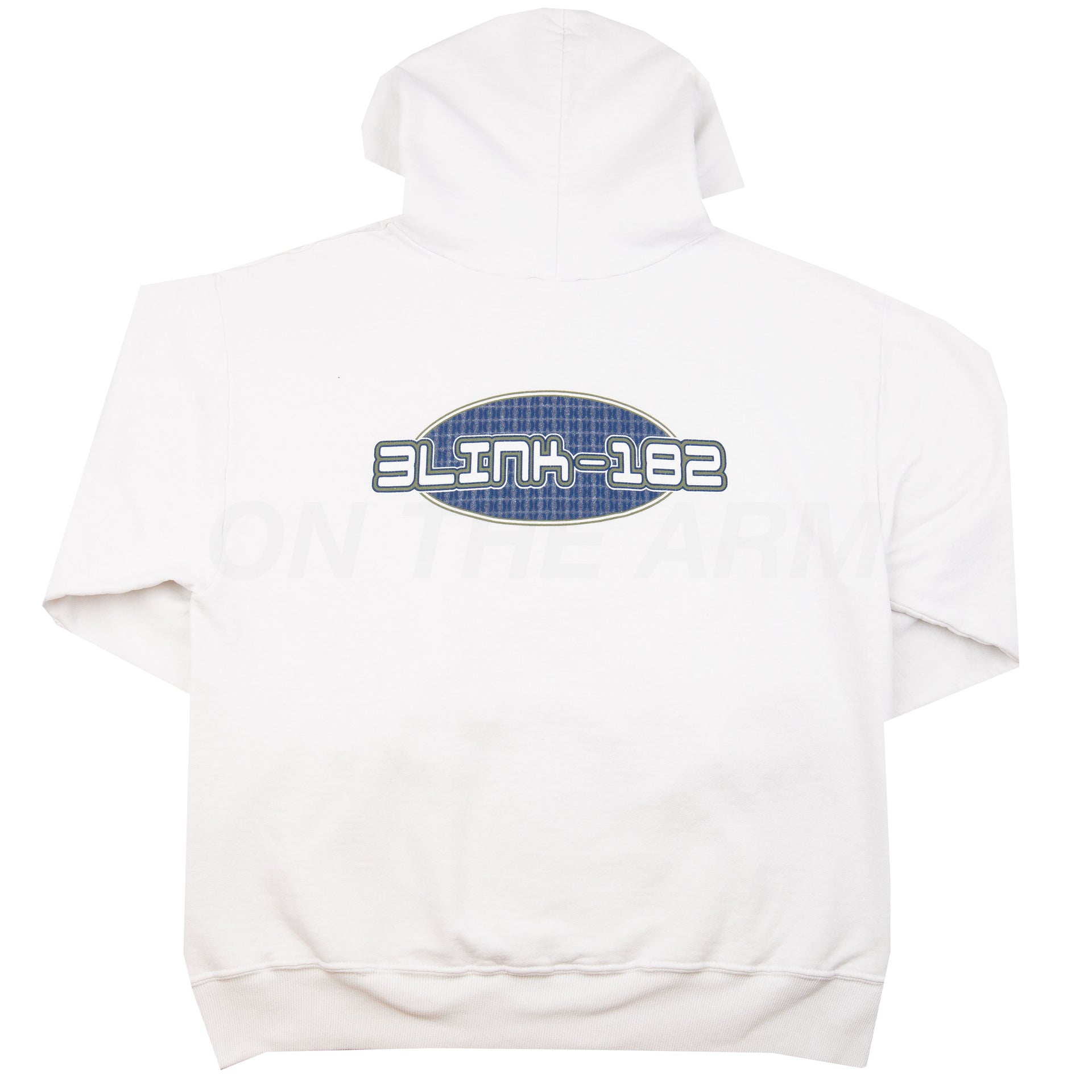 Vintage White Blink-182 Hoodie (2000's)