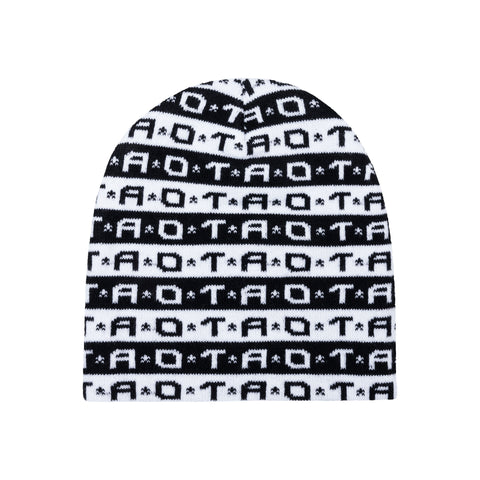 OTA Black/White Seeing Sounds Jacquard Beanie