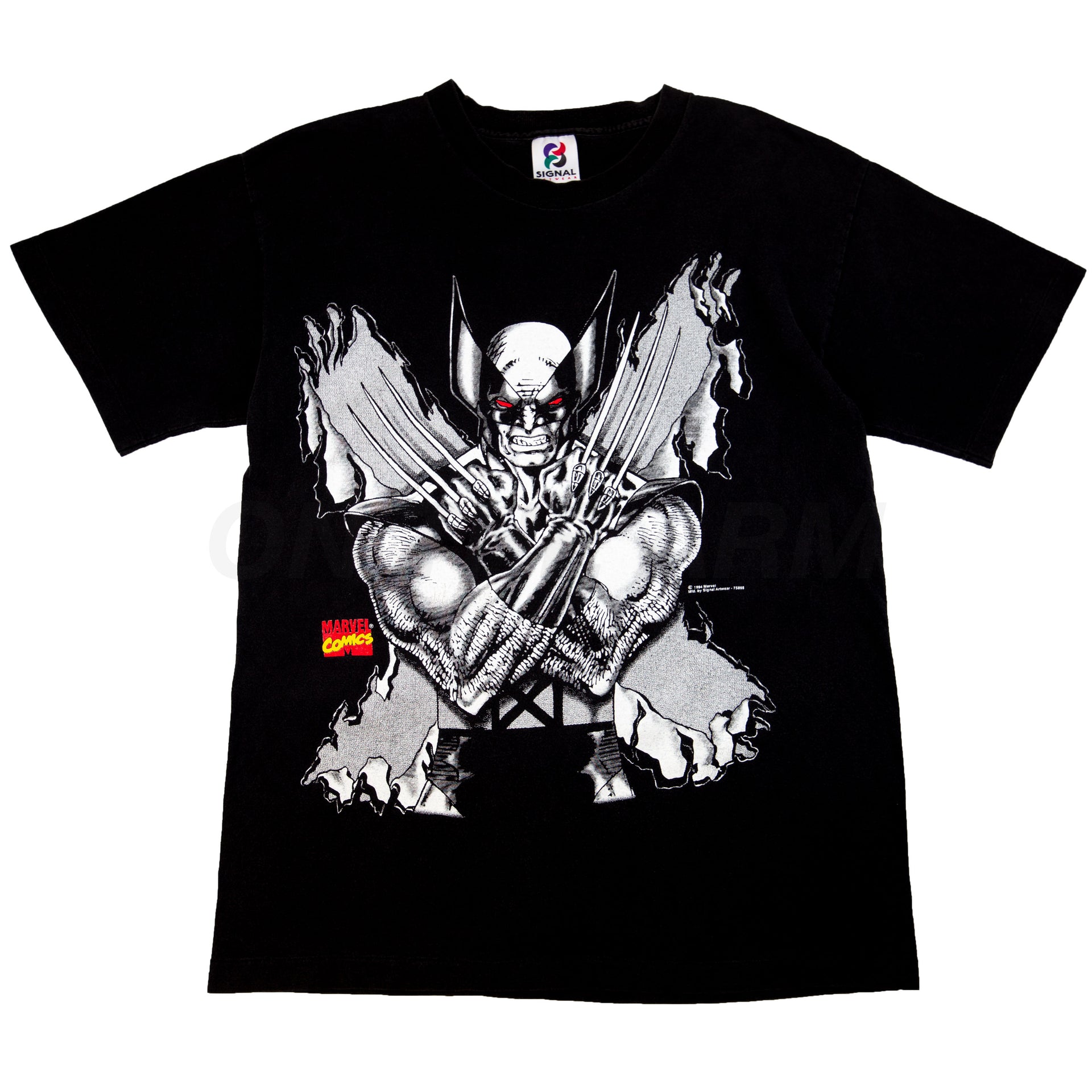Vintage Black Wolverine Big Print Tee (1990's)