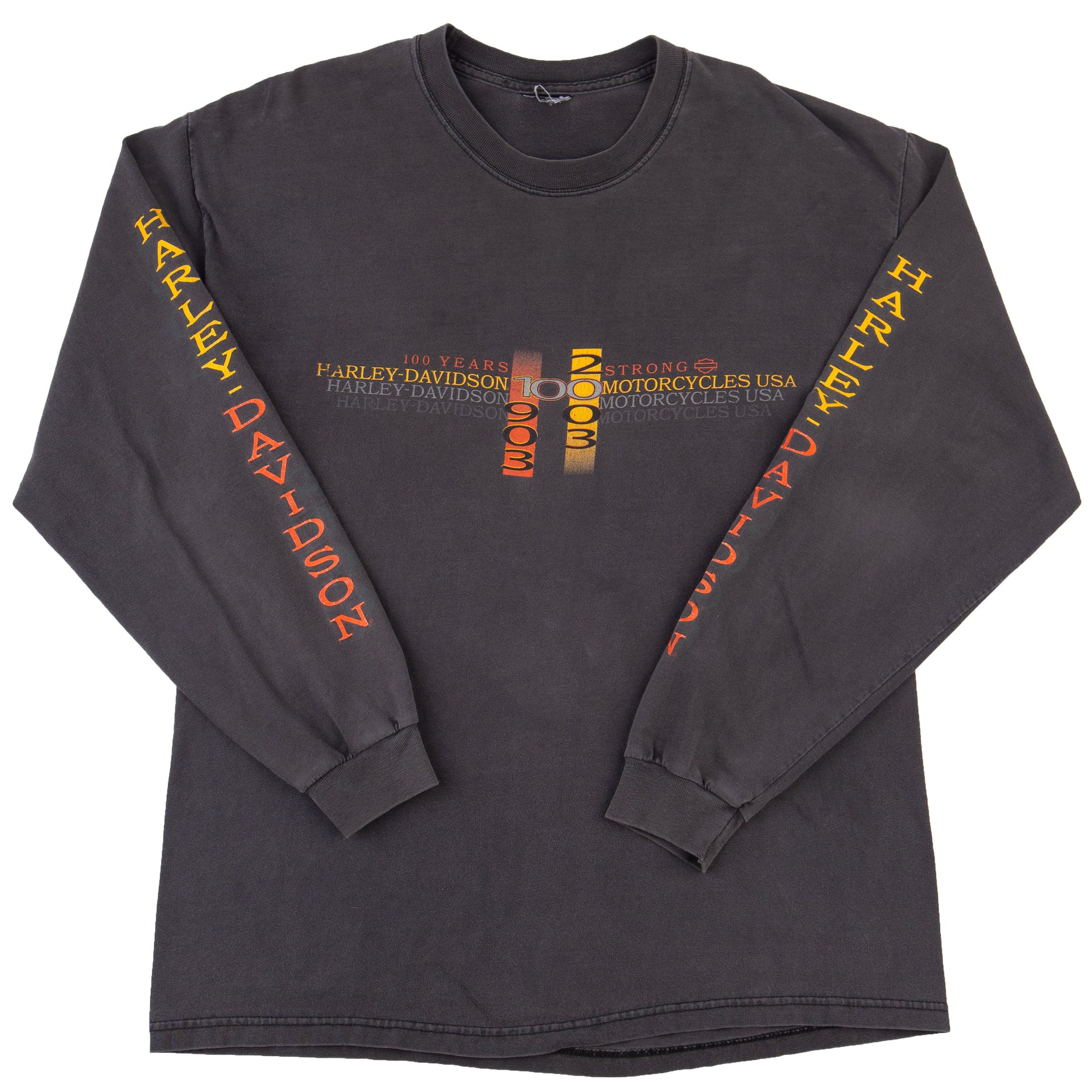 Vintage Black Harley Fort Worth TX L/S (2003)