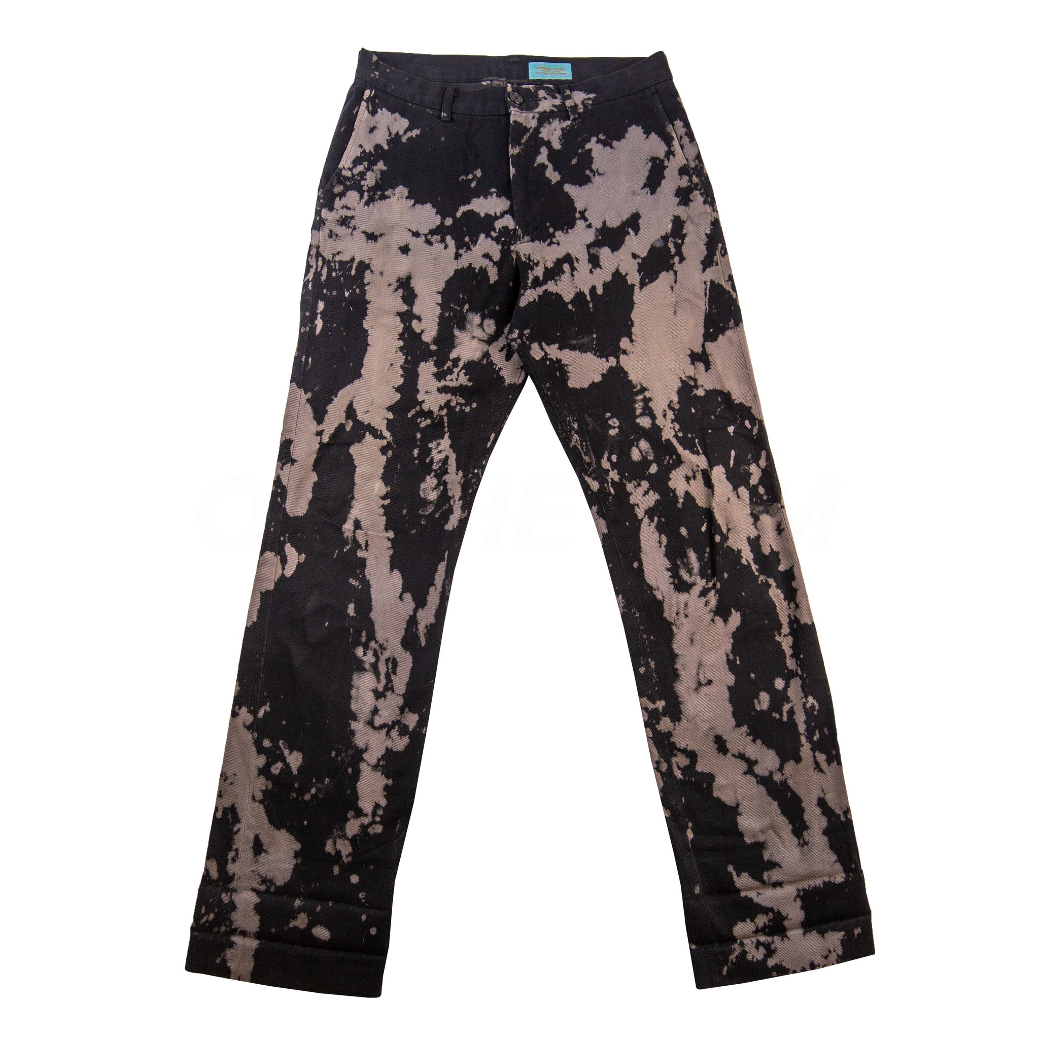 Undercover Black Acid Splatter Jeans (1997-1998) PRE-OWNED