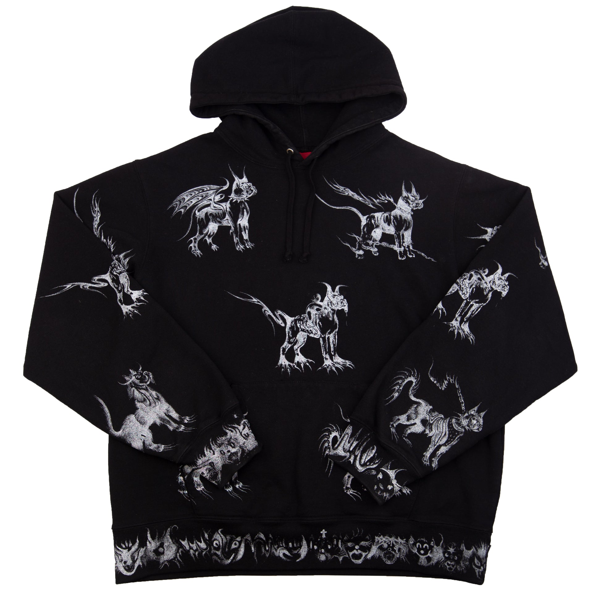 Supreme Black Animals Hoodie PRE-OWNED