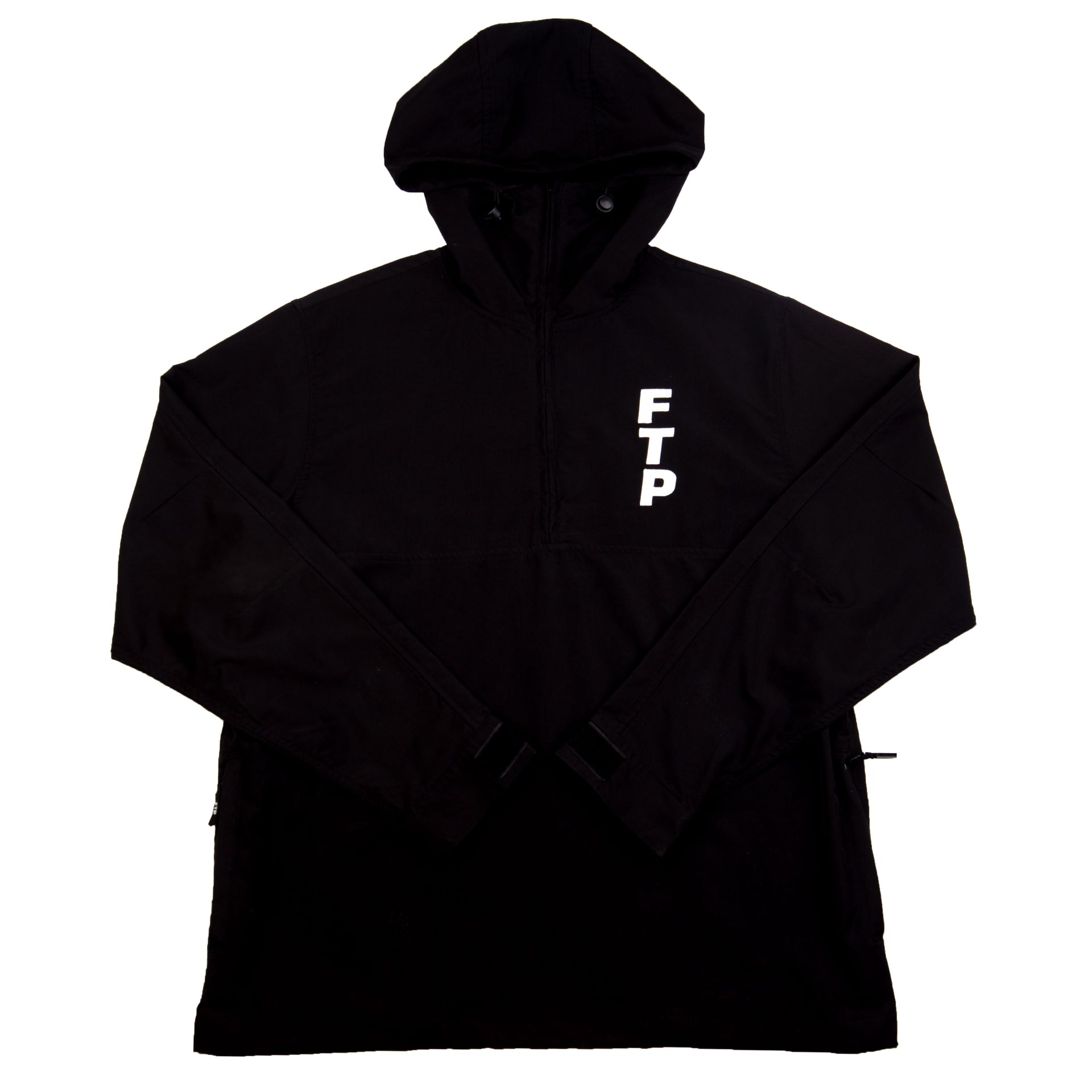 FTP Black Vertical Logo Anorak PRE-OWNED