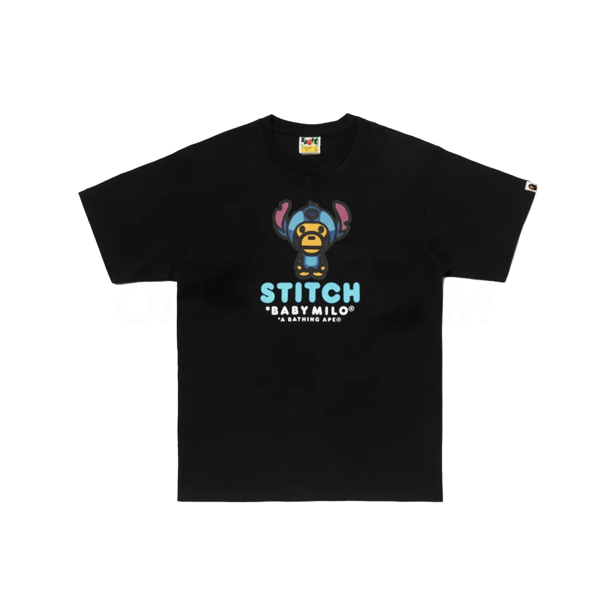 Bape Black Stitch Baby Milo Tee