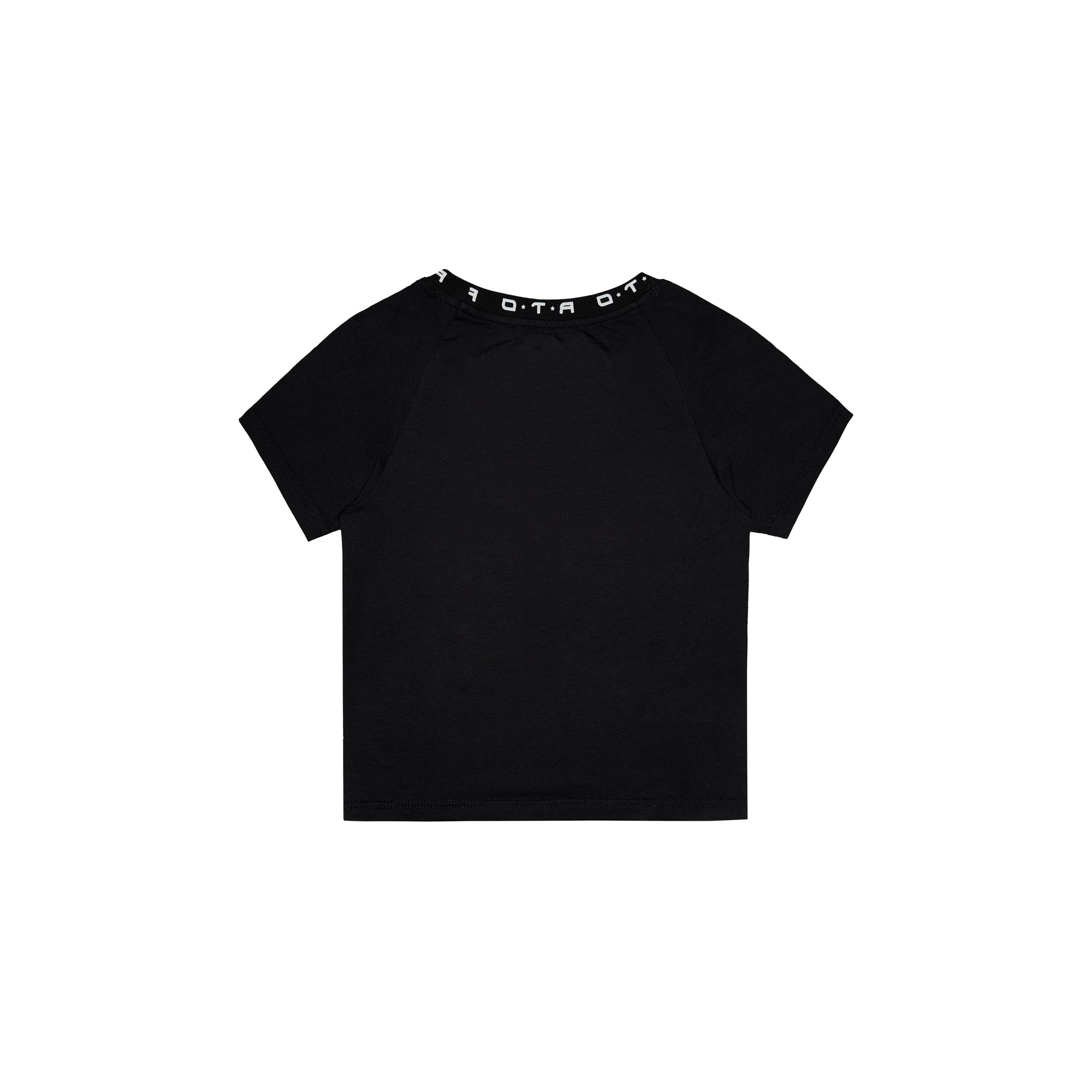 OTA Black Seeing Stars Neck Logo bb Tee