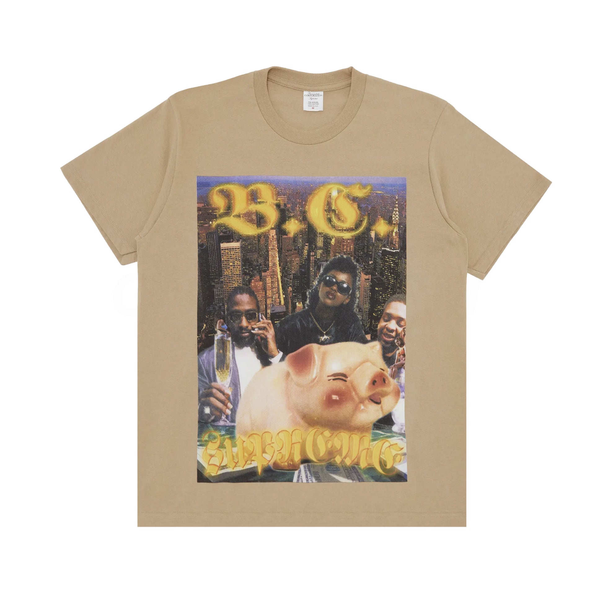 Supreme Khaki Bernadette Corporation Money Tee