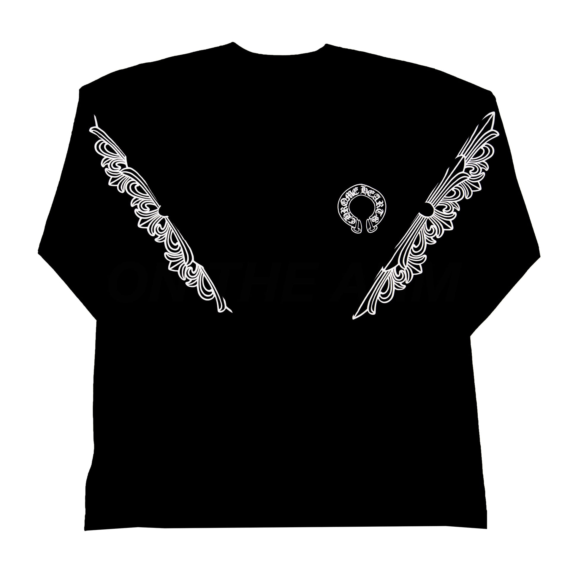 Chrome Hearts Black Horseshoe L/S