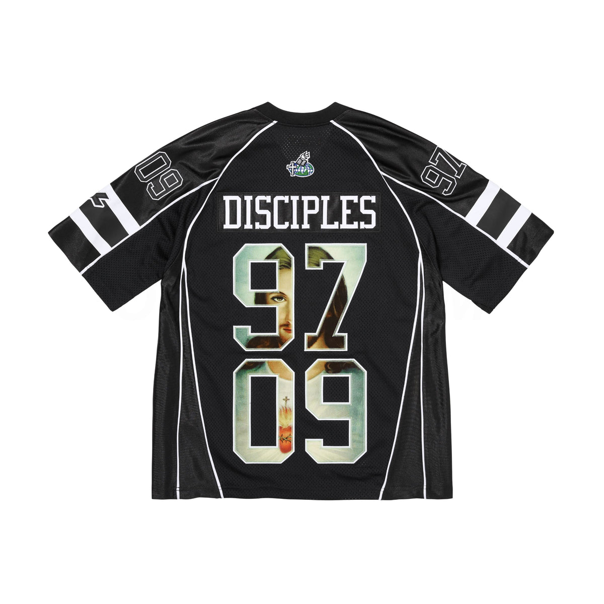 Supreme Black Disciples Football Jersey