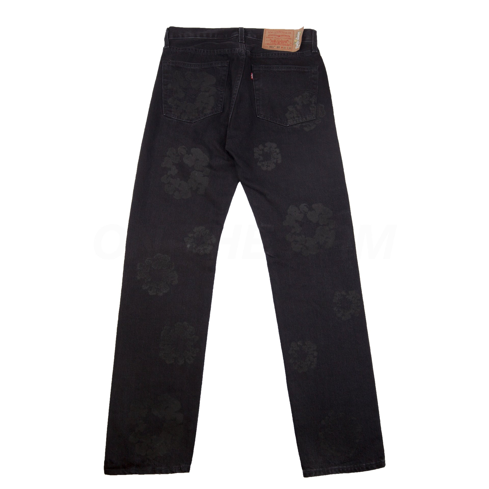 Denim Tears Black/Black Levi's Denim Pants PRE-OWNED