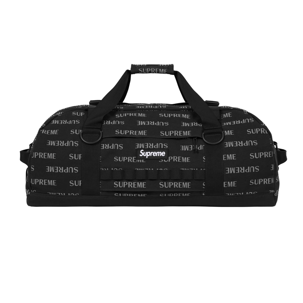 Supreme Black FW26 Repeat Duffle Bag