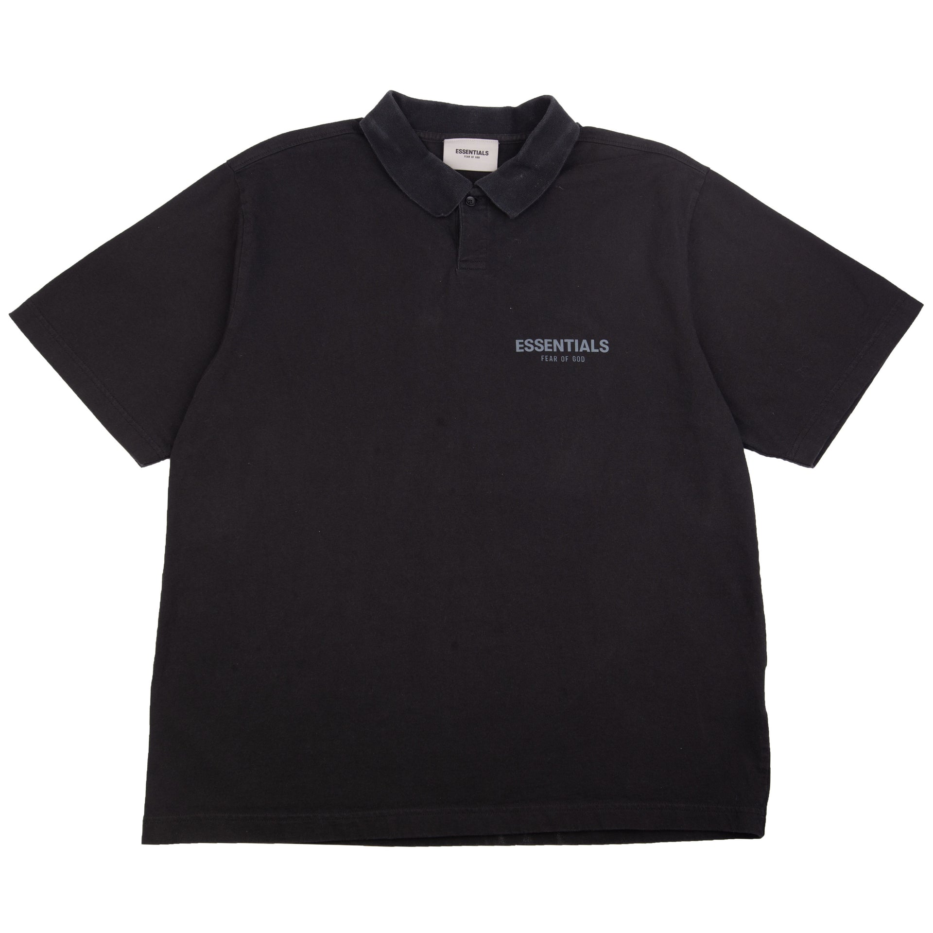 Fear of God Black Essentials Polo PRE-OWNED