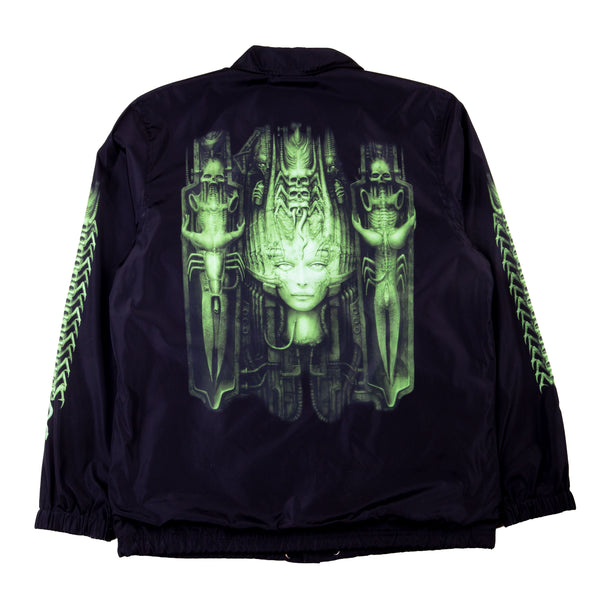 Supreme Black HR Giger Work Jacket PRE-OWNED
