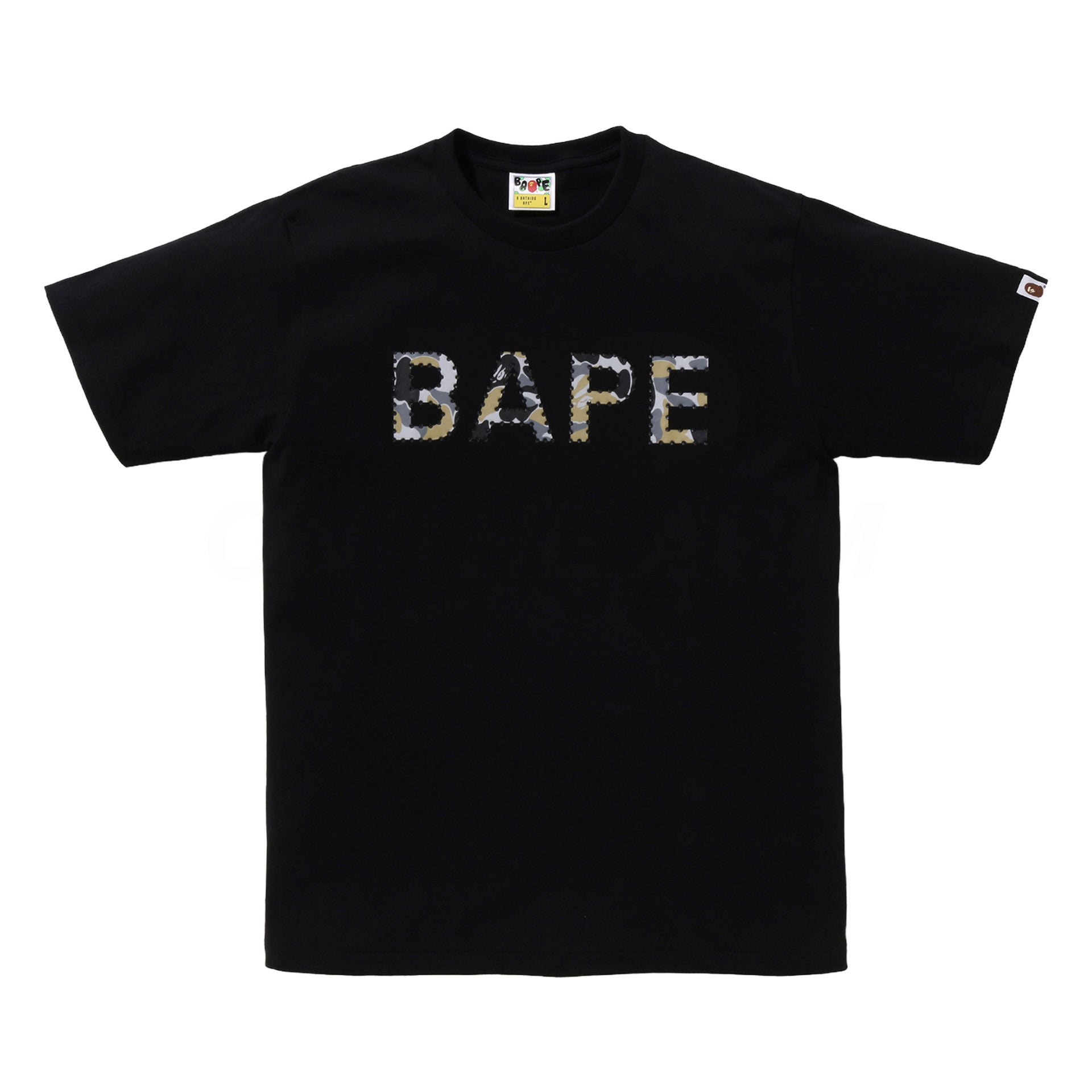 Bape Black Ginza Exclusive Swarovski Tee