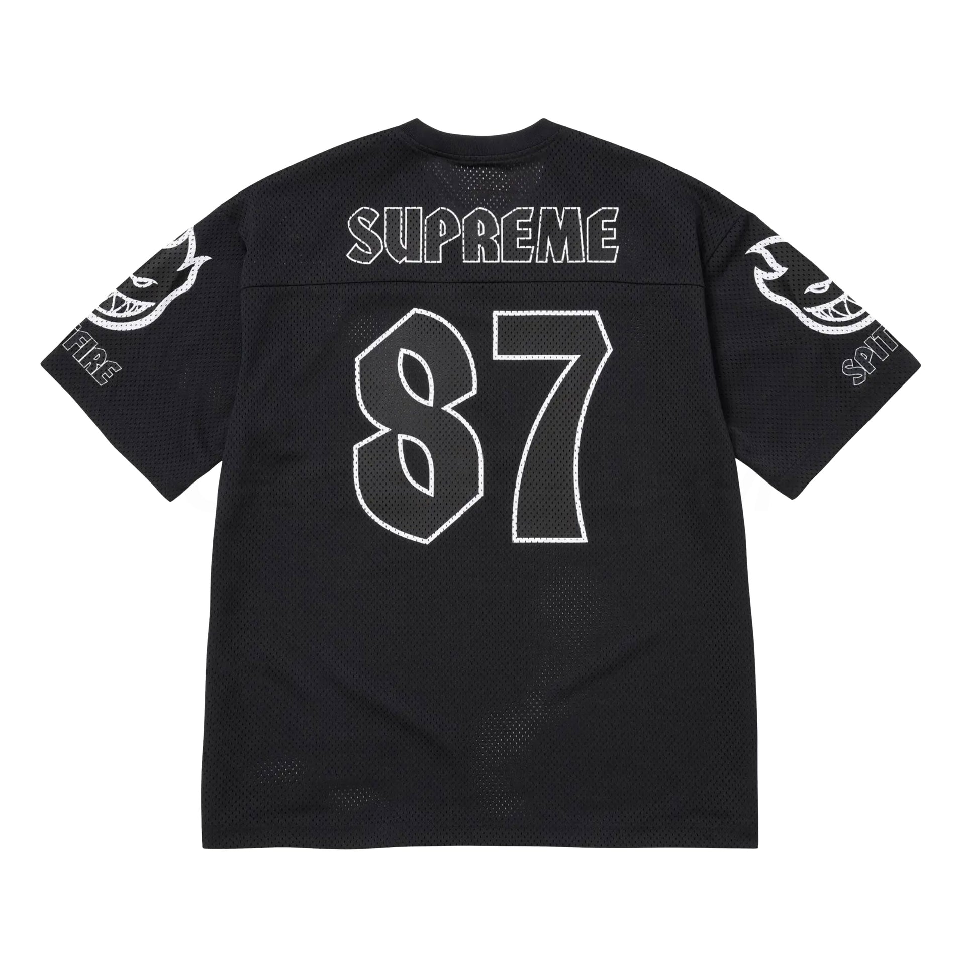 Supreme Black Spitfire Jersey