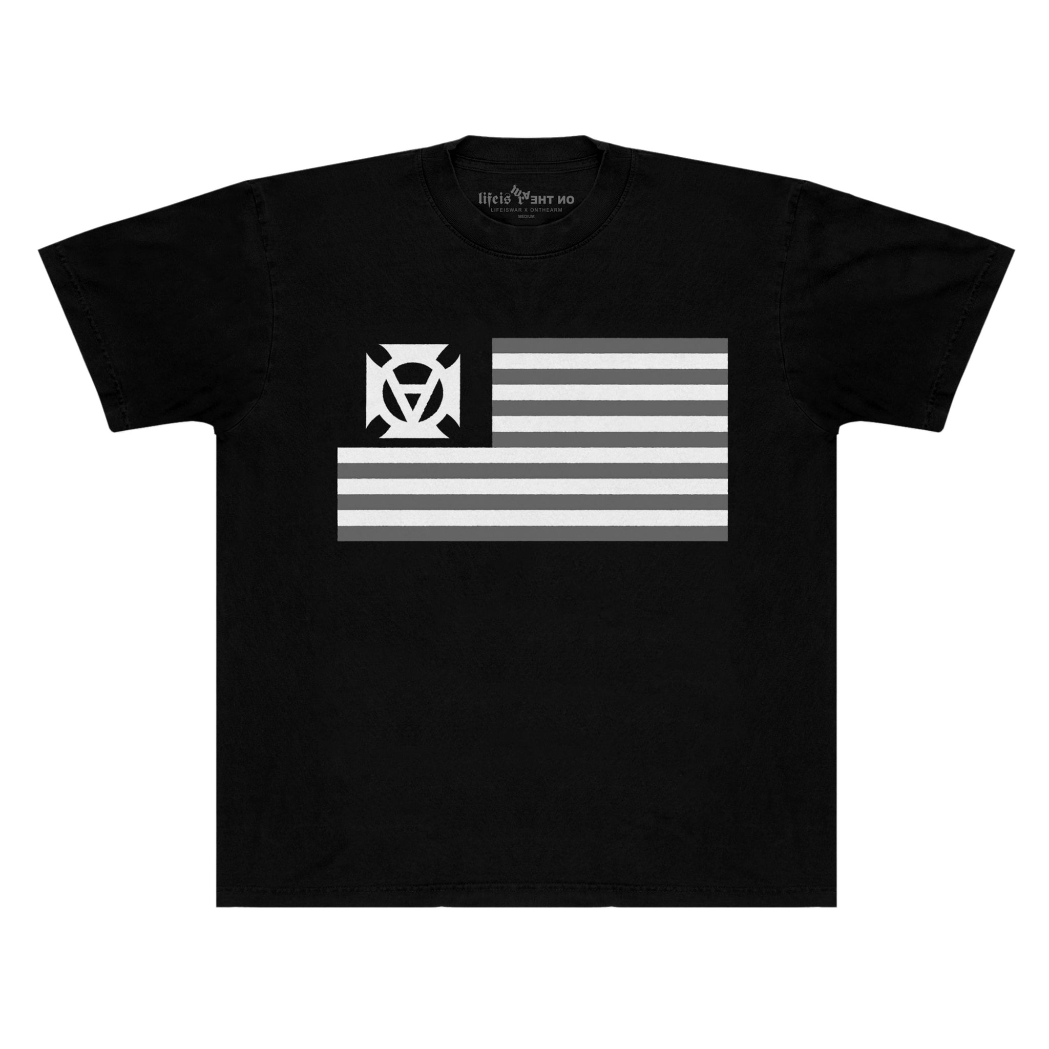 OTA LIFE IS WAR ANARCHY FLAG TEE