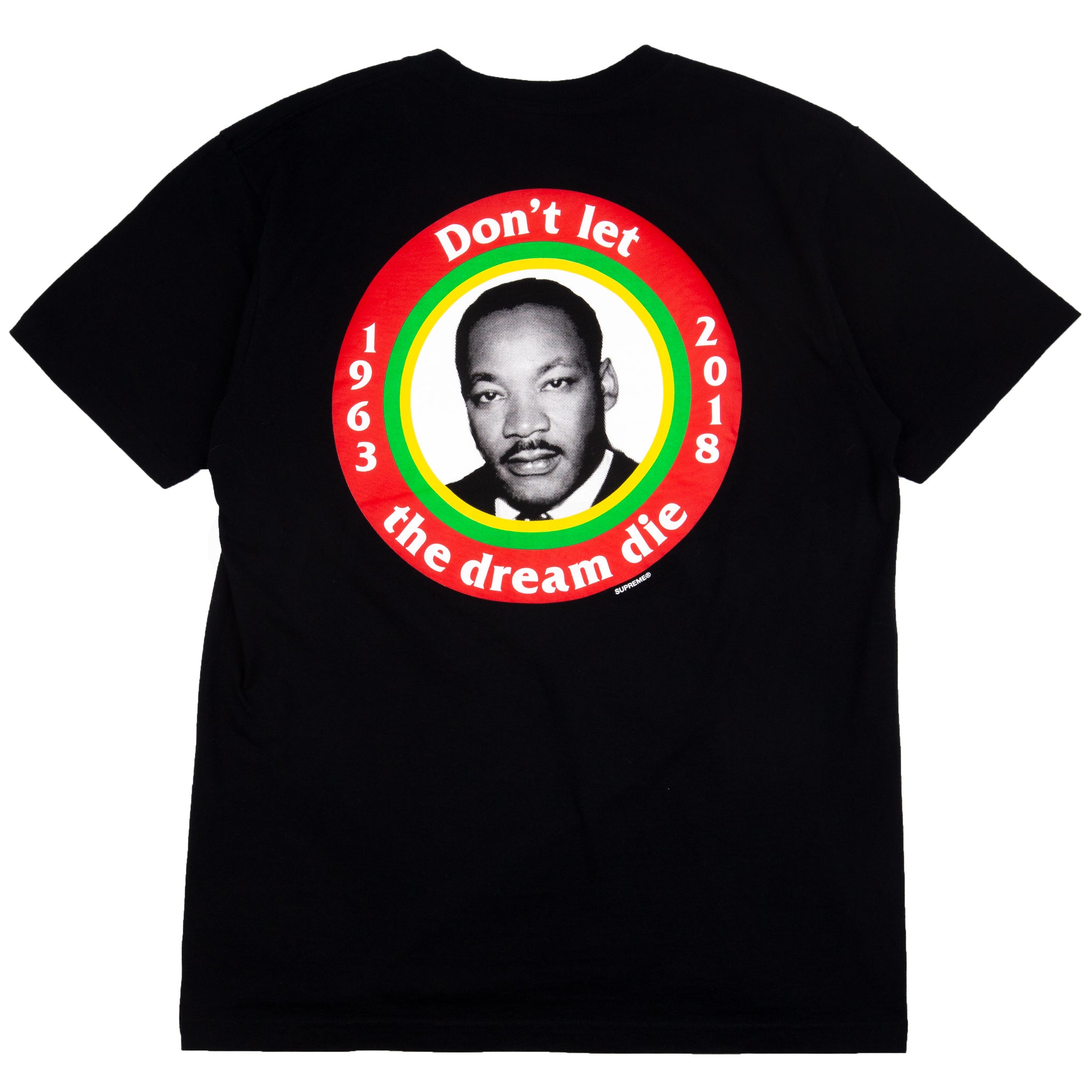 Supreme Black MLK Dream Tee PRE-OWNED