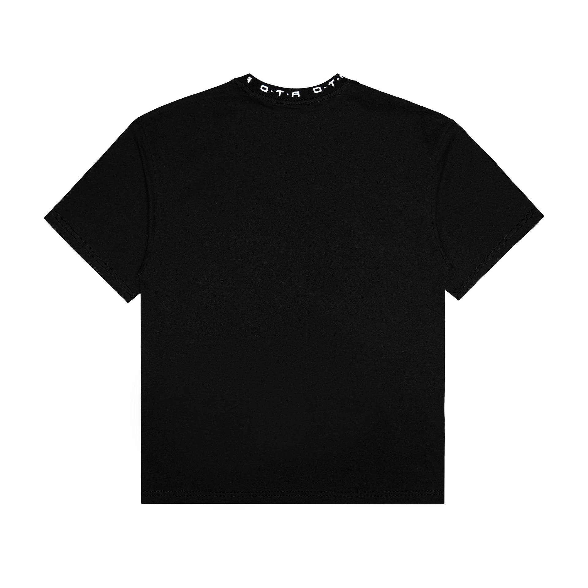 OTA Black Seeing Stars Neck Logo Pocket Tee