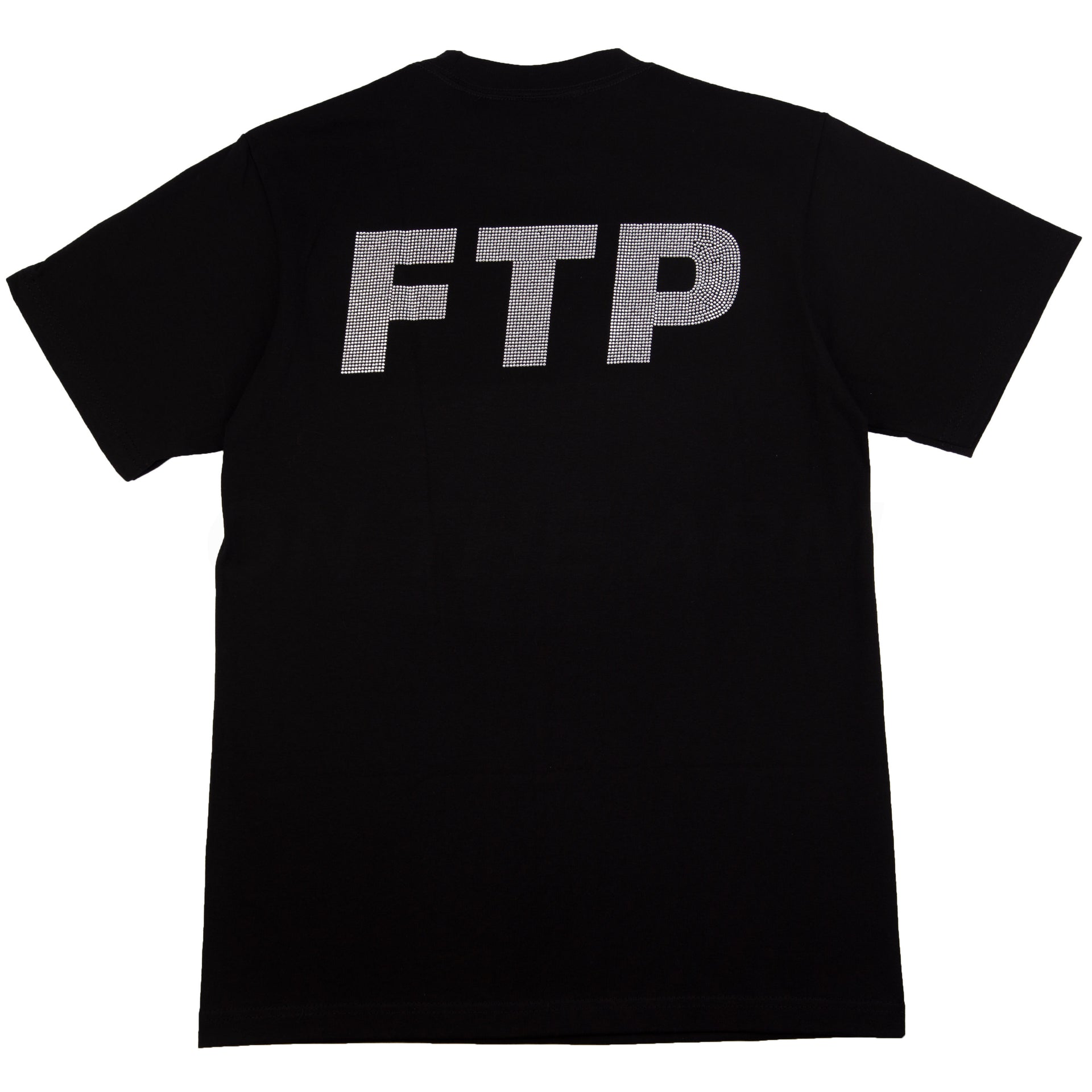 FTP Black Rhinestone Logo Tee PRE-OWNED
