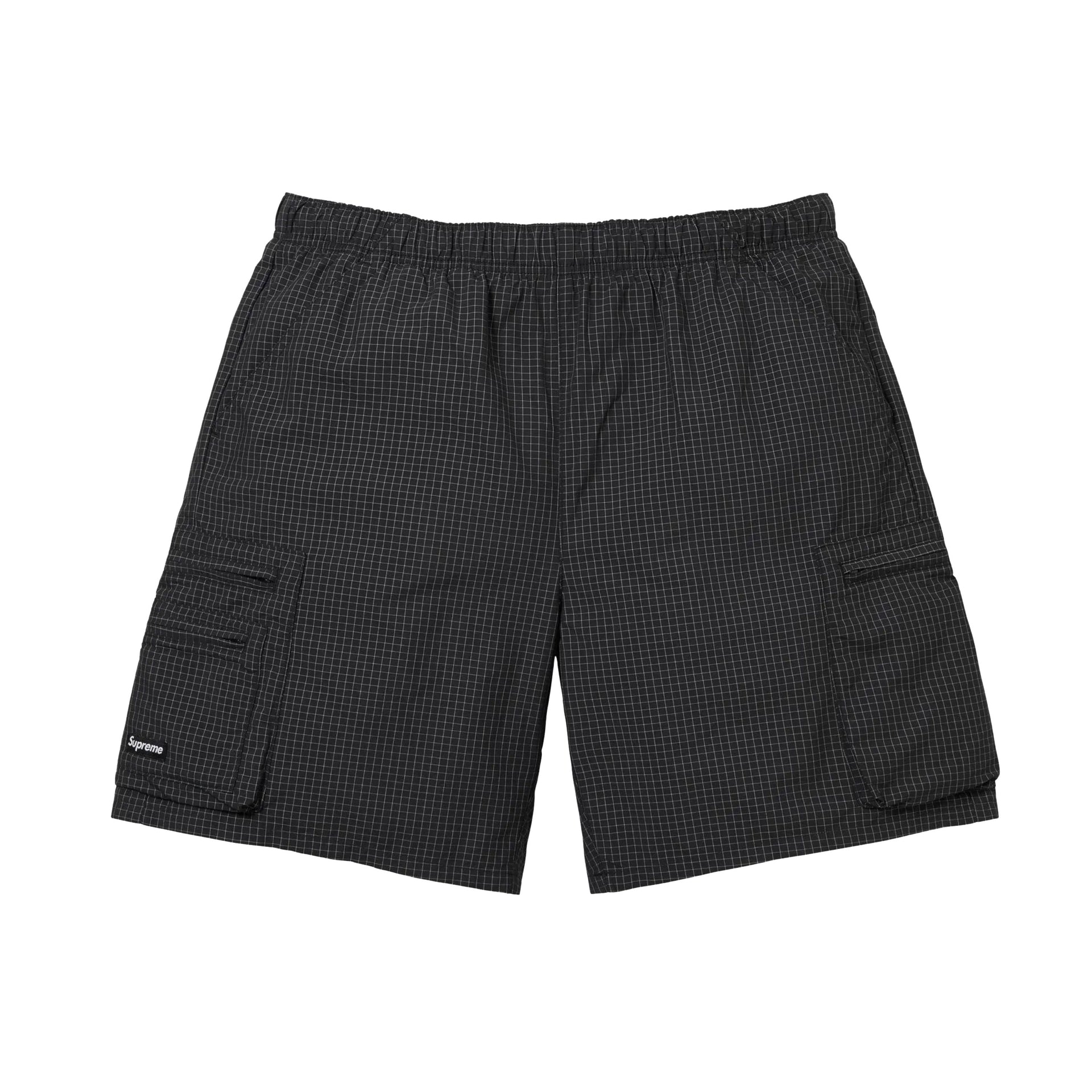 Supreme Black Ripstop Cargo Water Shorts