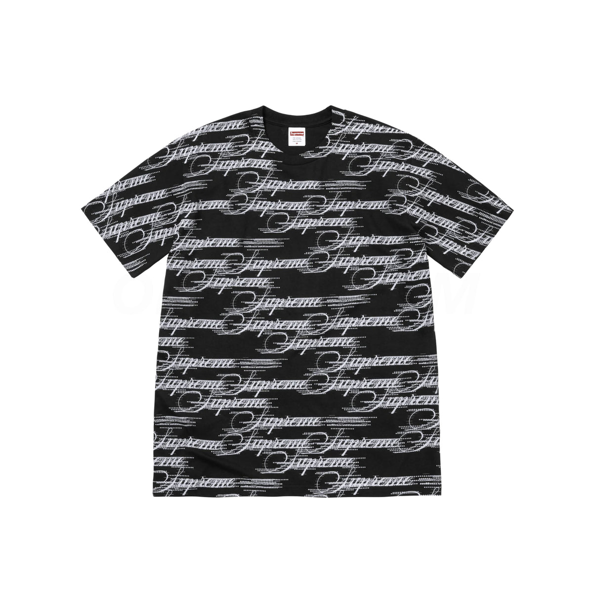 Supreme Black Script Tee