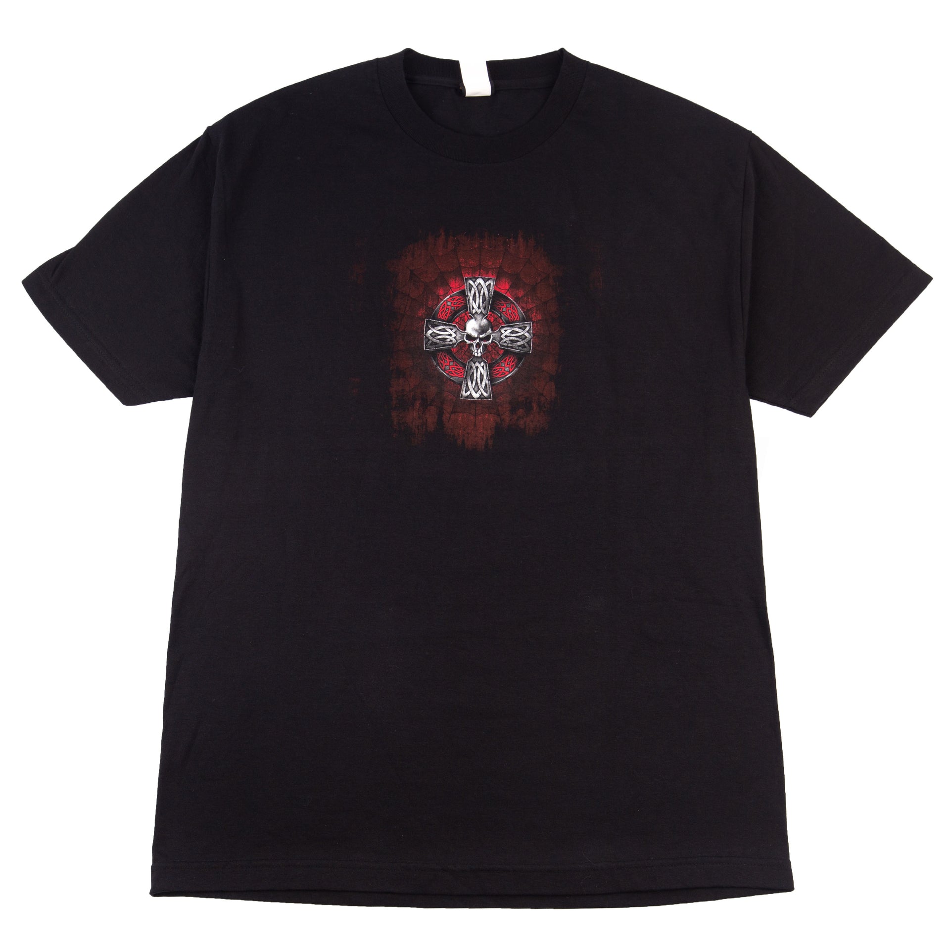 Vintage Black Skull Cross Tee (2000's)