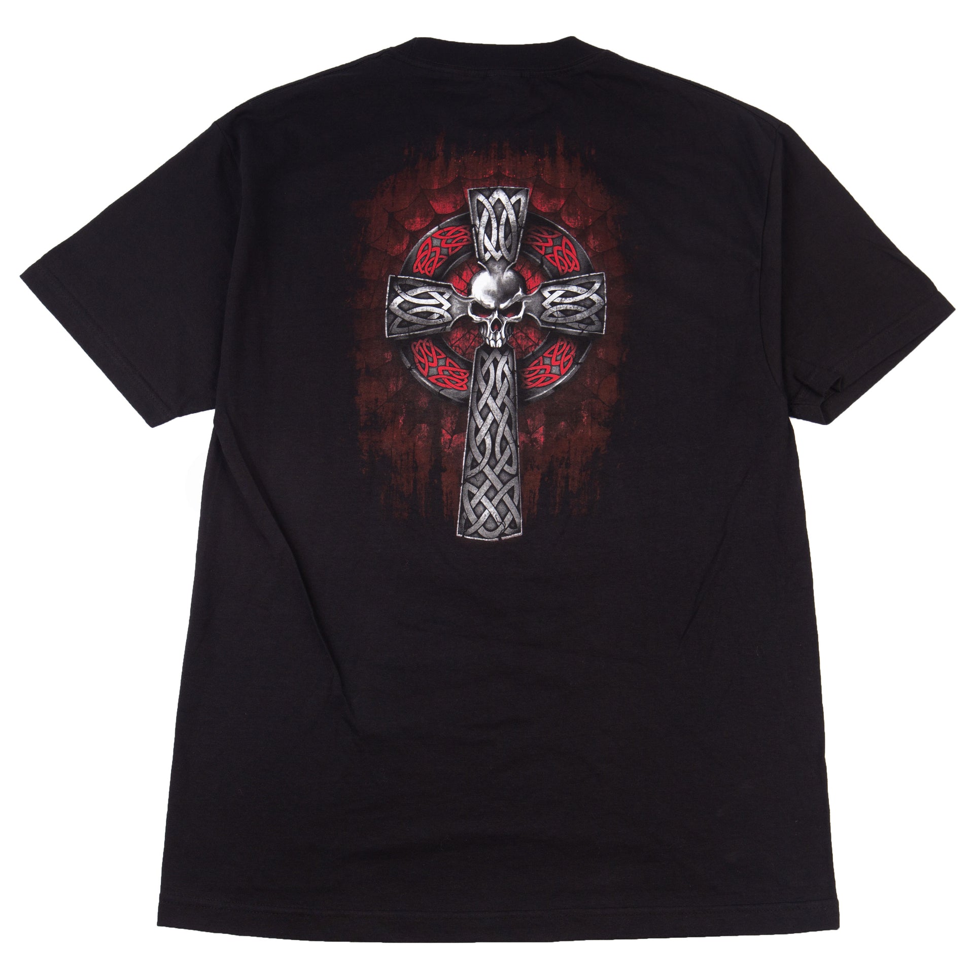 Vintage Black Skull Cross Tee (2000's)