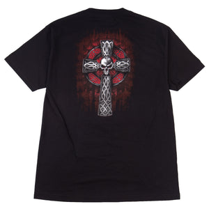 Vintage Black Skull Cross Tee (2000's)