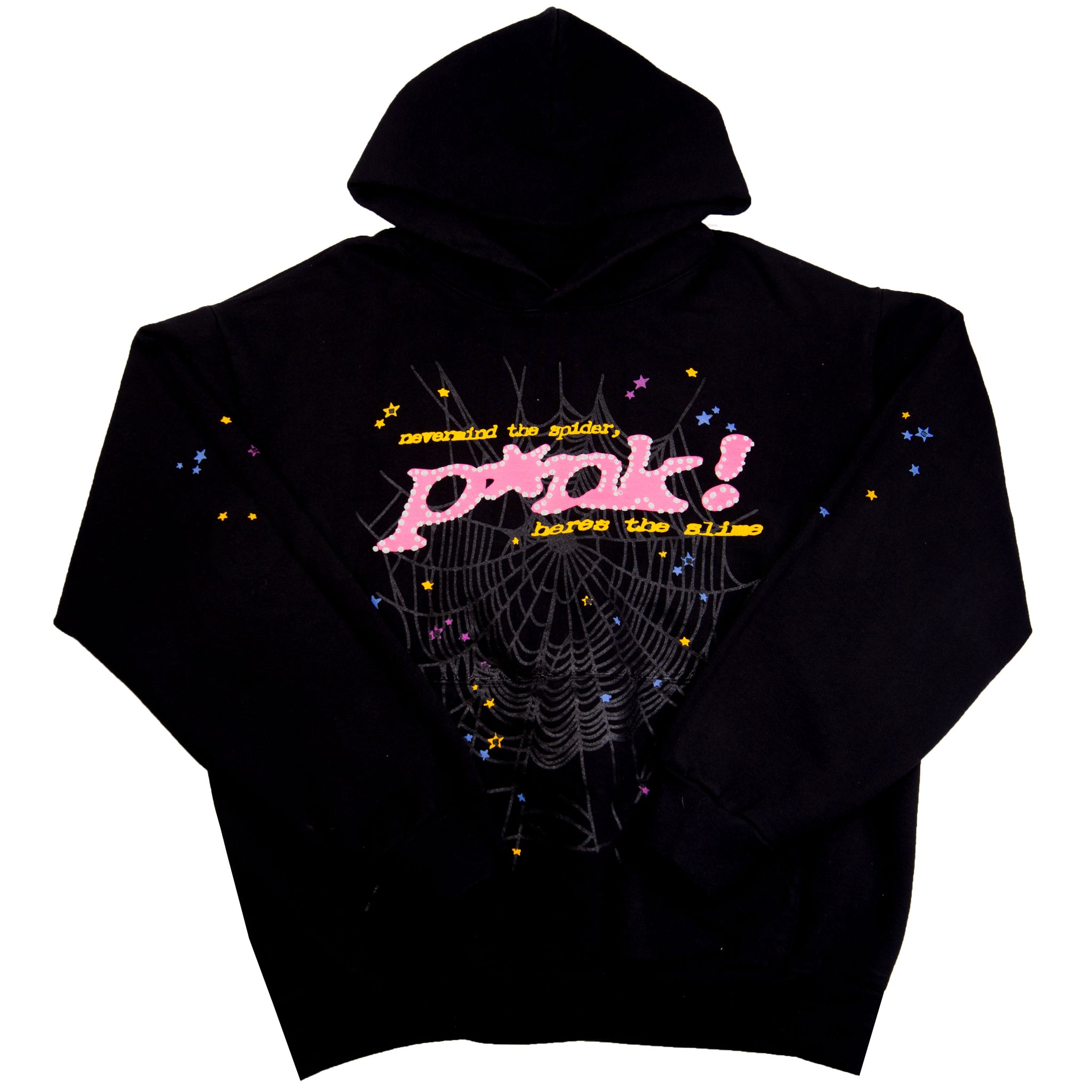 SPIDER Black P*nk Hoodie PRE-OWNED