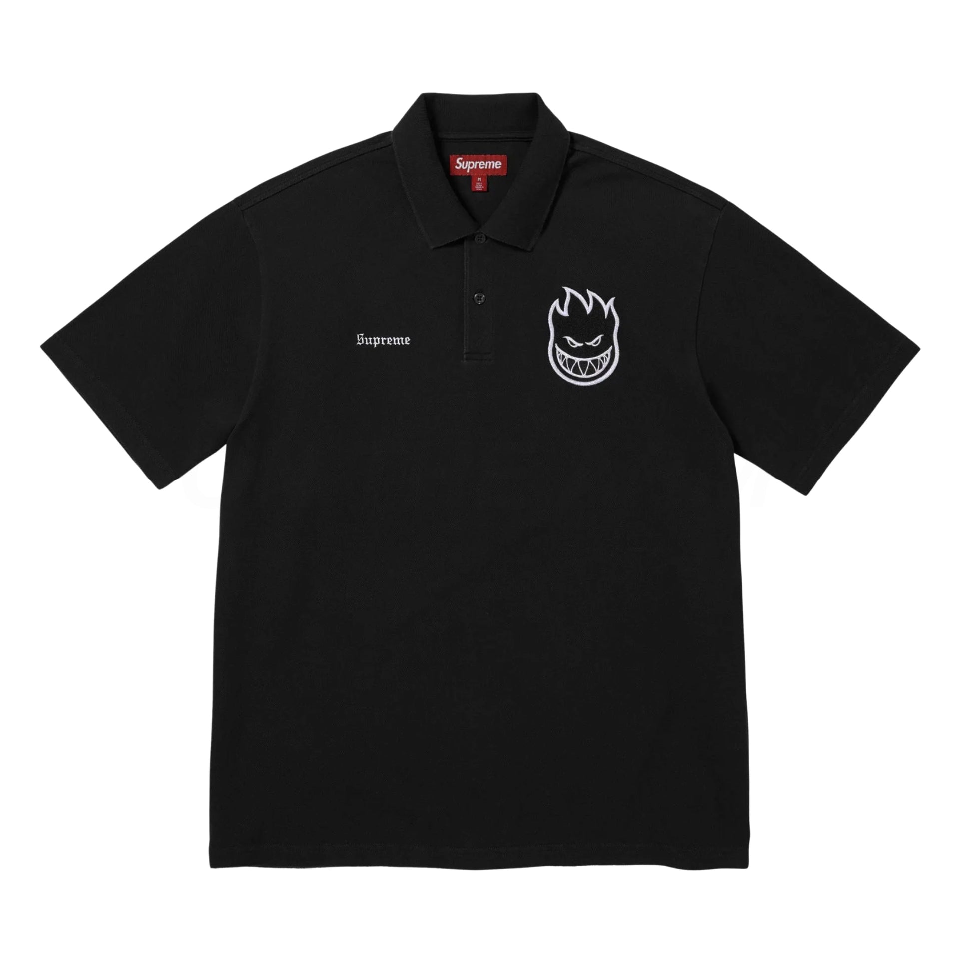 Supreme Black Spitfire Polo