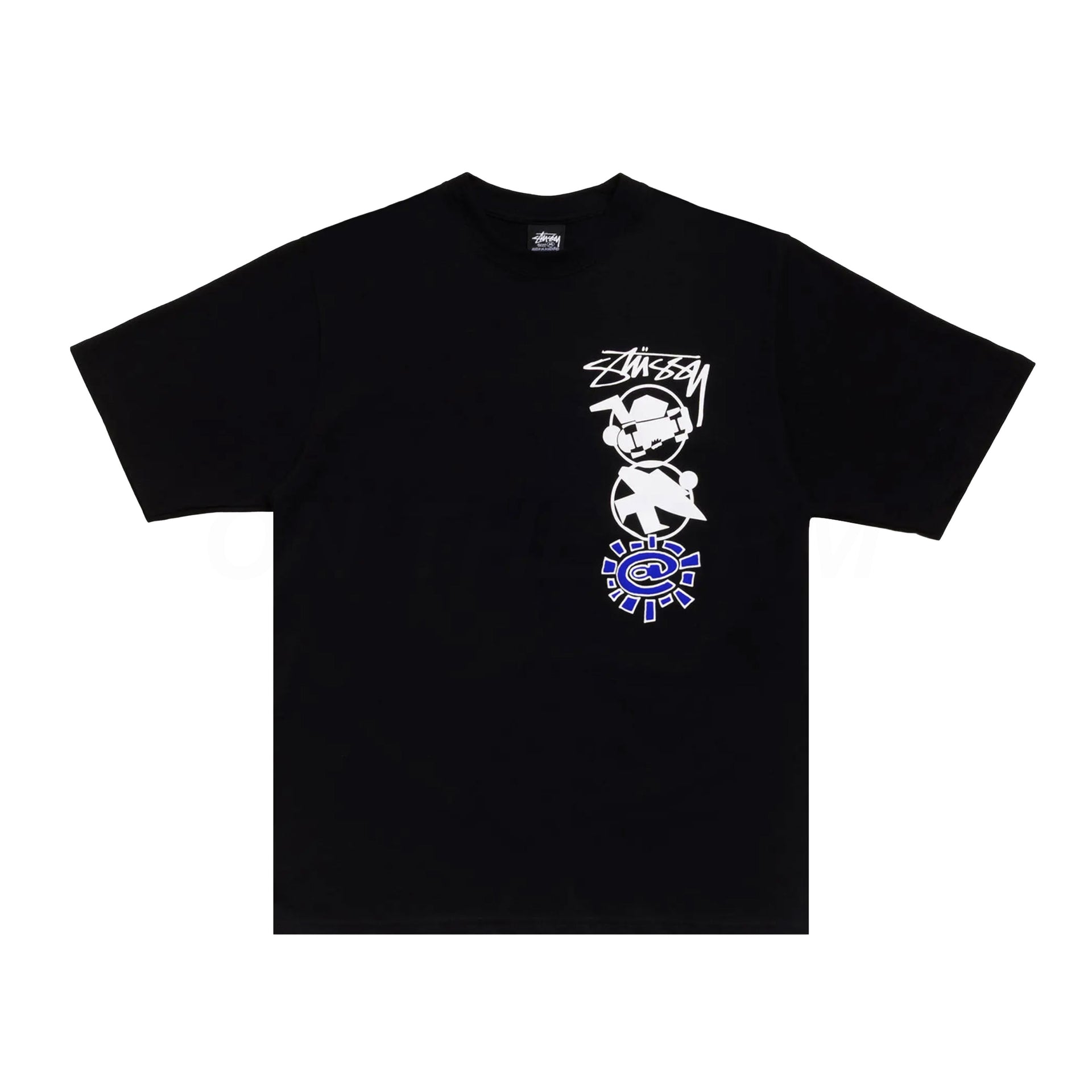 Stussy Black Always Stack Tee