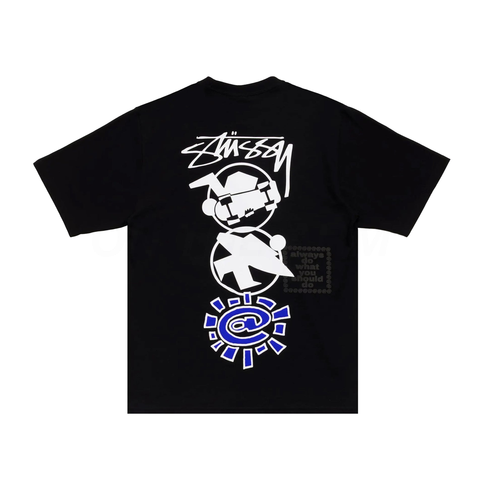 Stussy Black Always Stack Tee