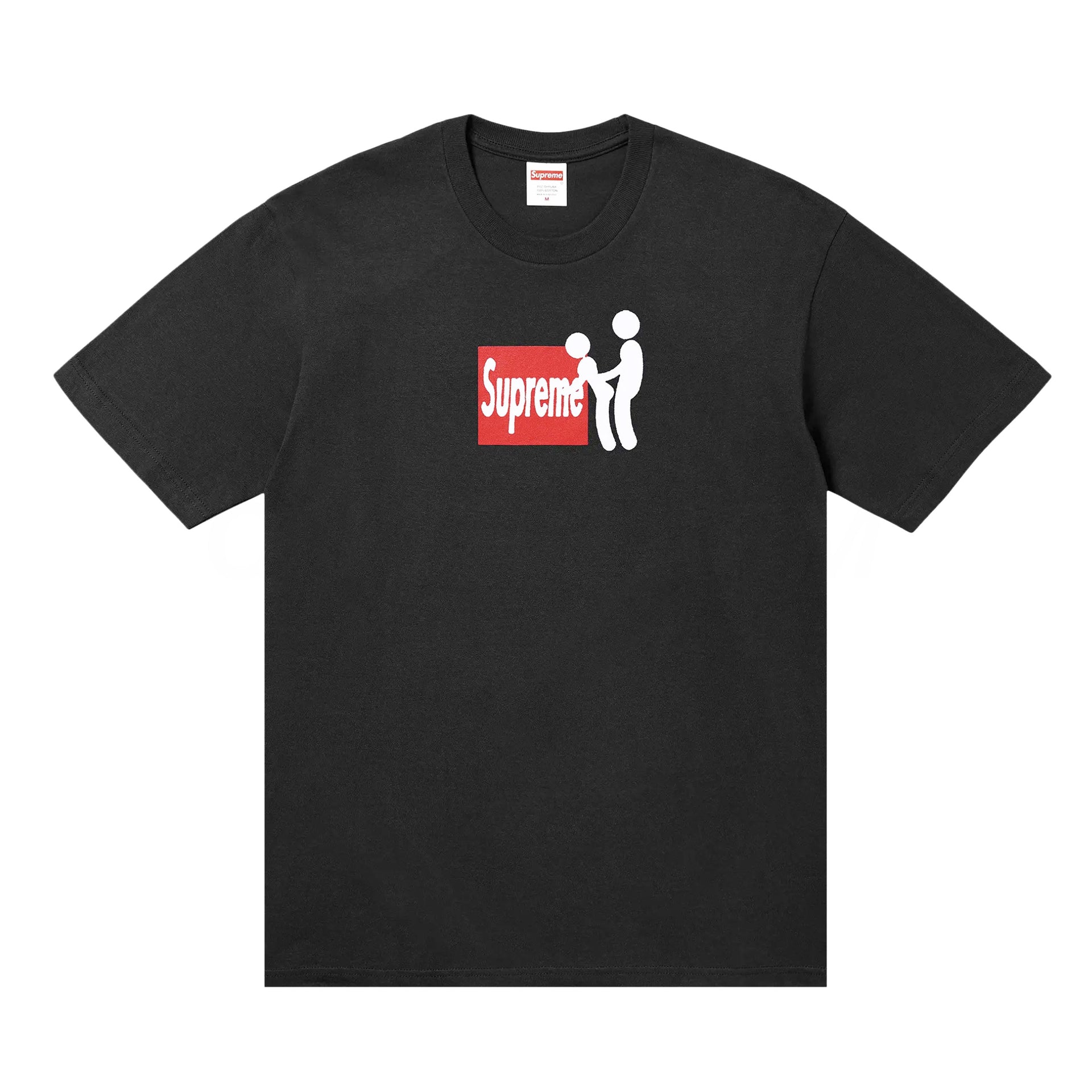 Supreme Black Stick Tee