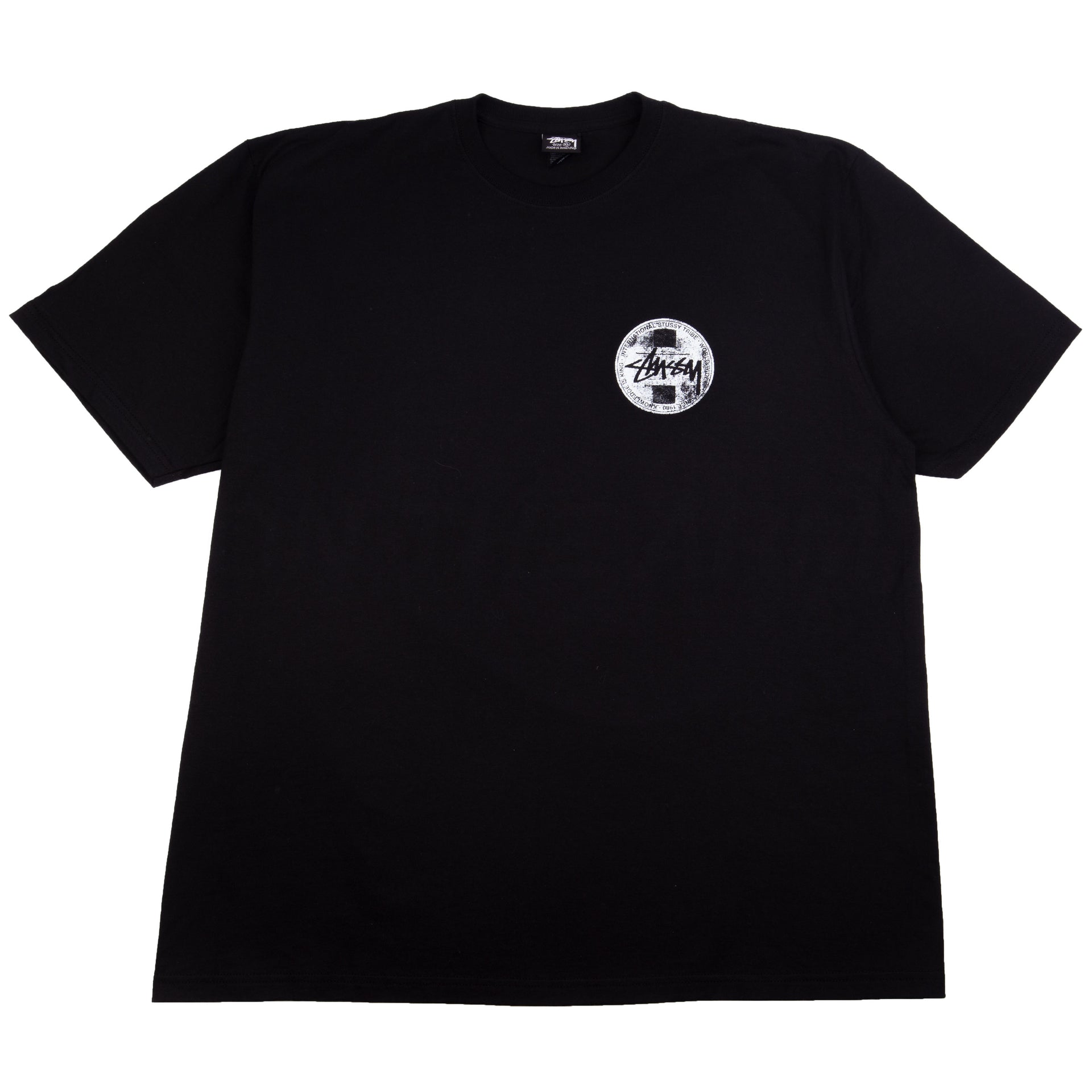 Stussy Black International Tribe Tee PRE-OWNED