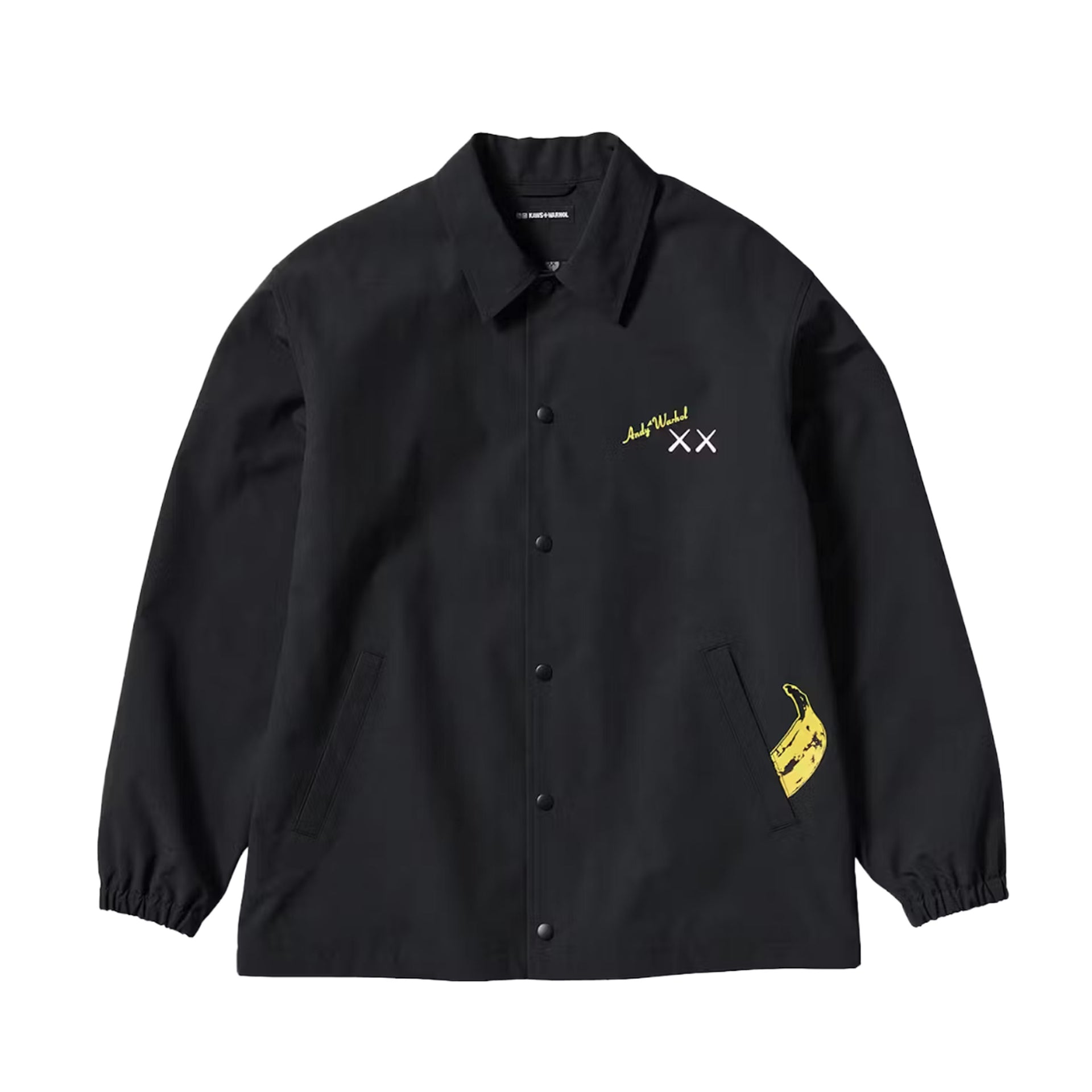 Uniqlo Black Kaws Andy Warhol Coach Jacket