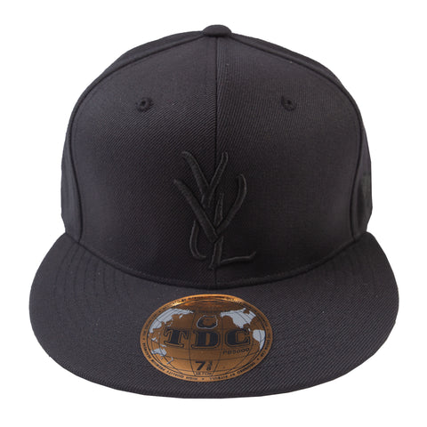 Playboi Carti Black/Black YVL Fitted Hat
