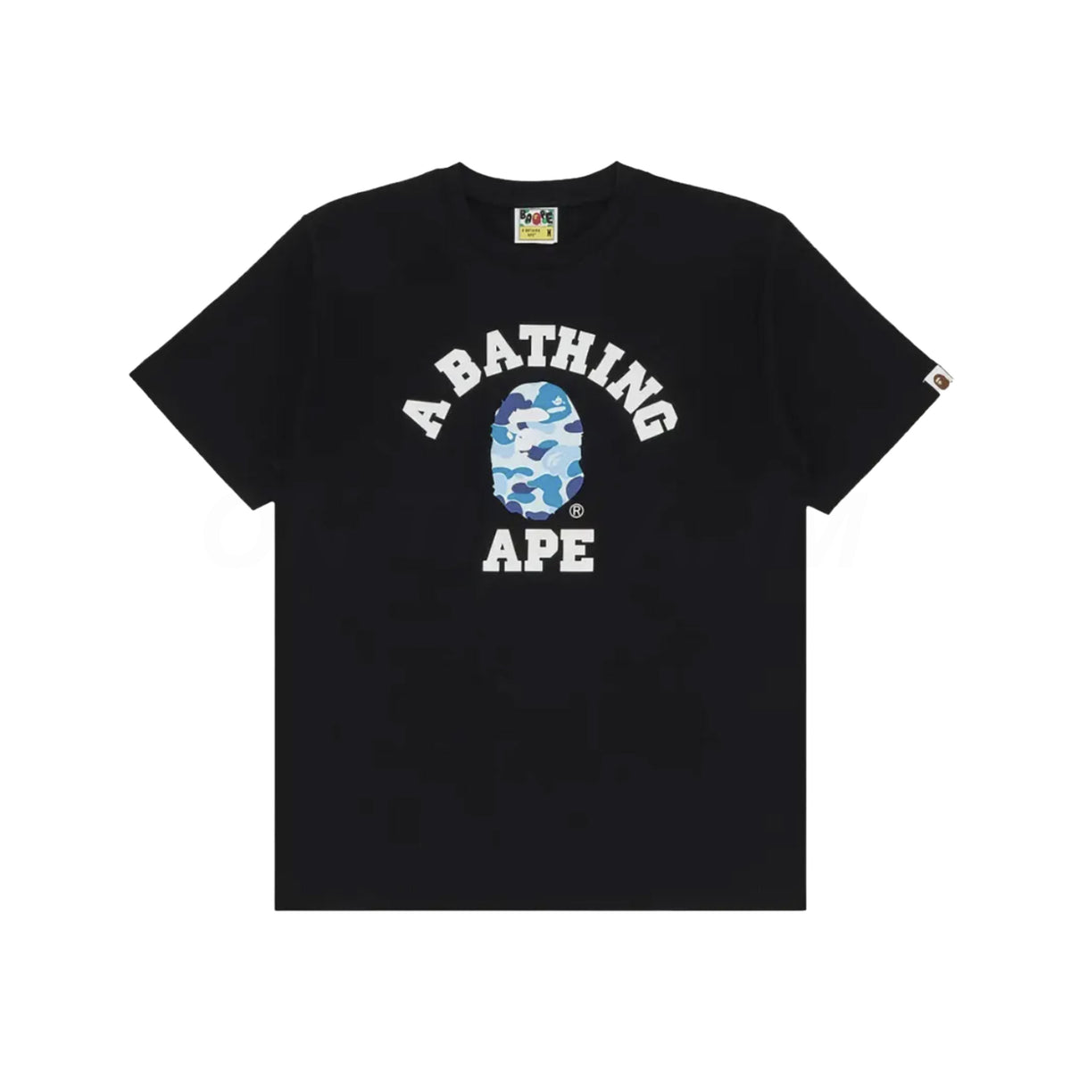 Bape Black/Blue ABC Camo College Tee