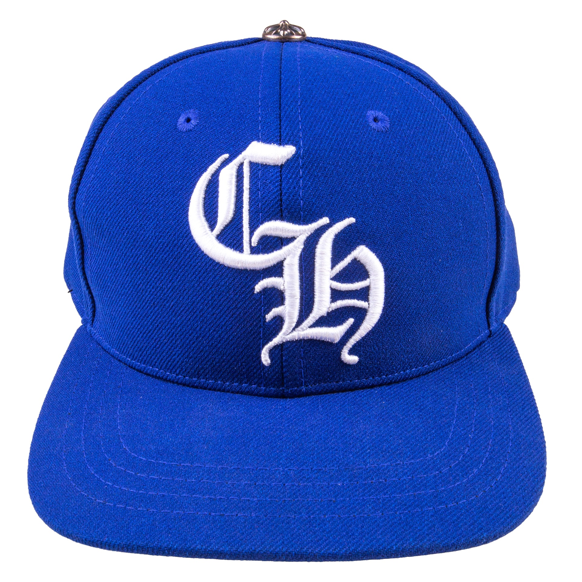 Chrome Hearts Blue CH Baseball Hat PRE-OWNED