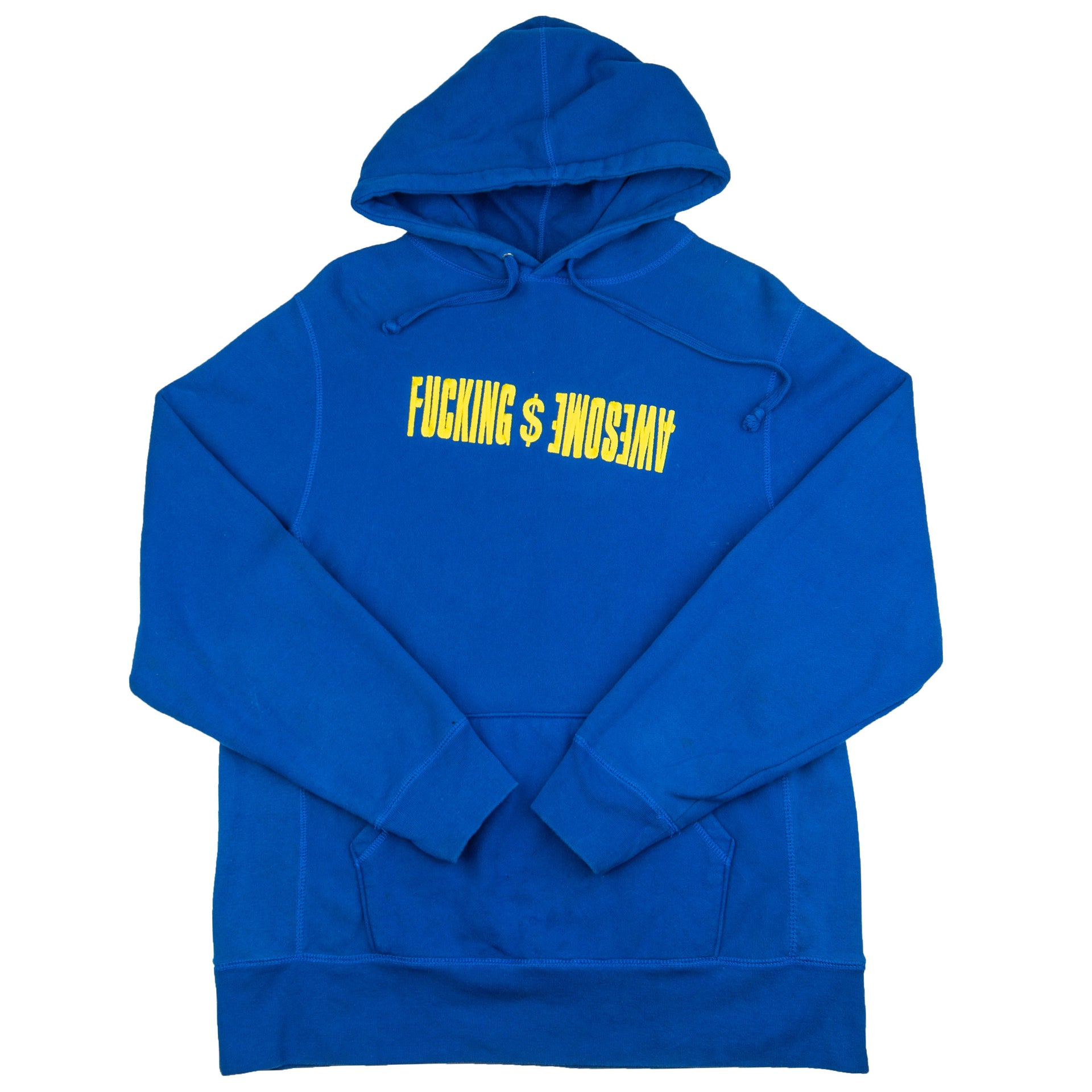FuckingAwesome Blue $ Hoodie PRE-OWNED