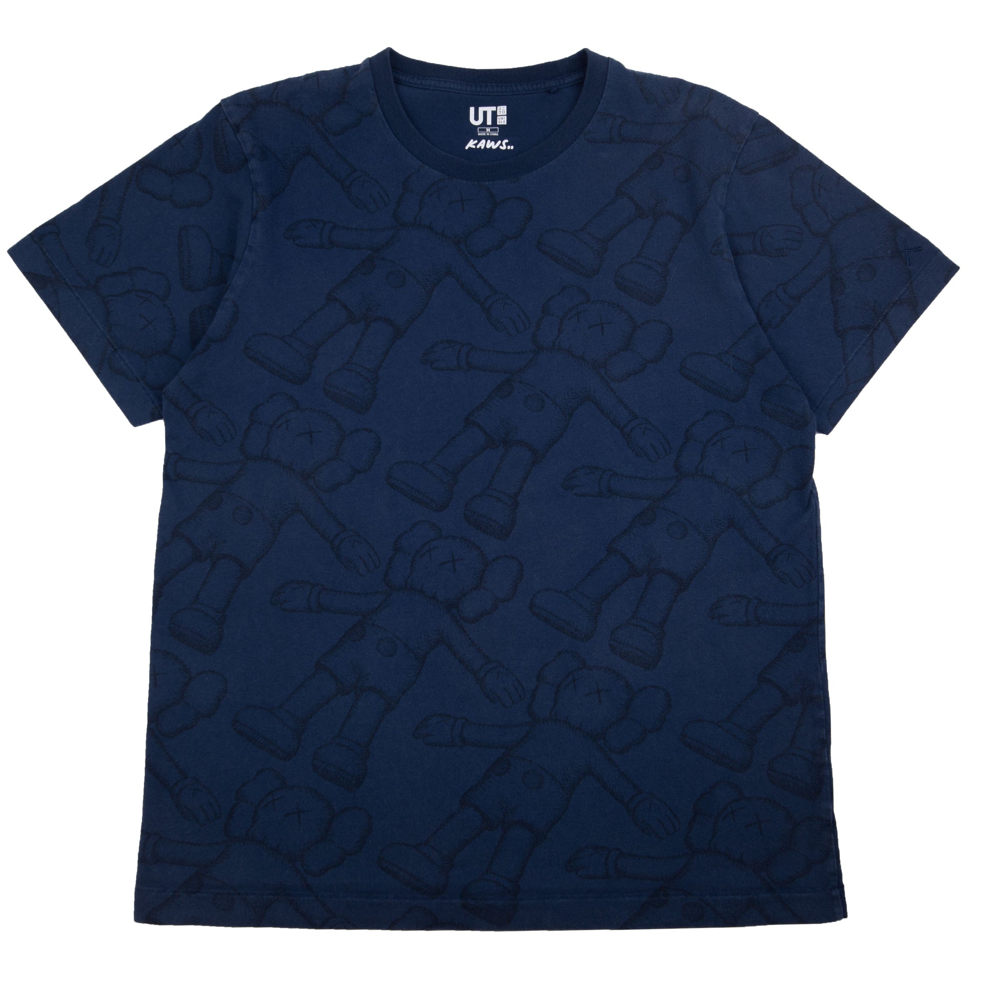 Uniqlo Blue Kaws Tee PRE-OWNED