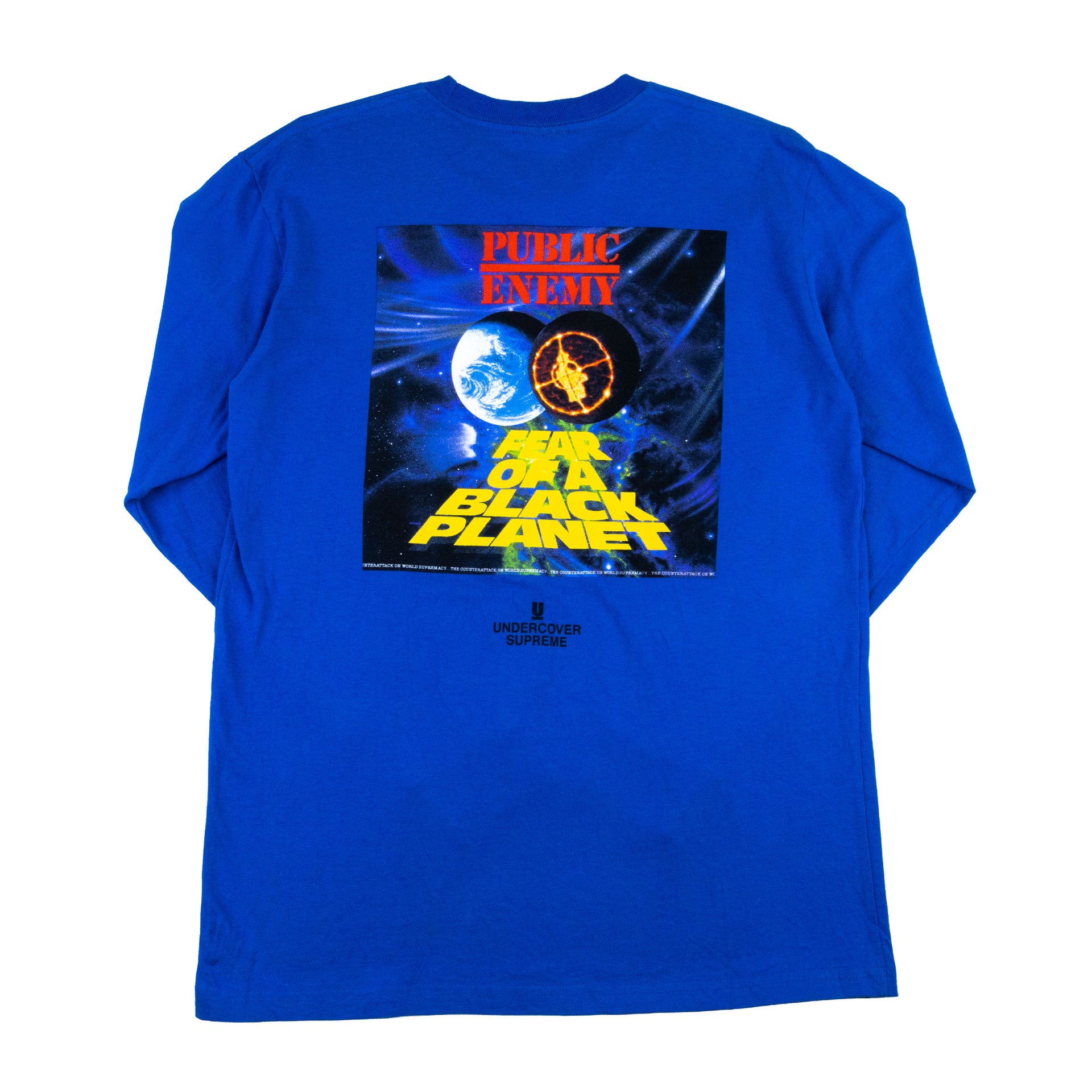 Supreme Blue Undercover Public Enemy L/S PRE-OWNED