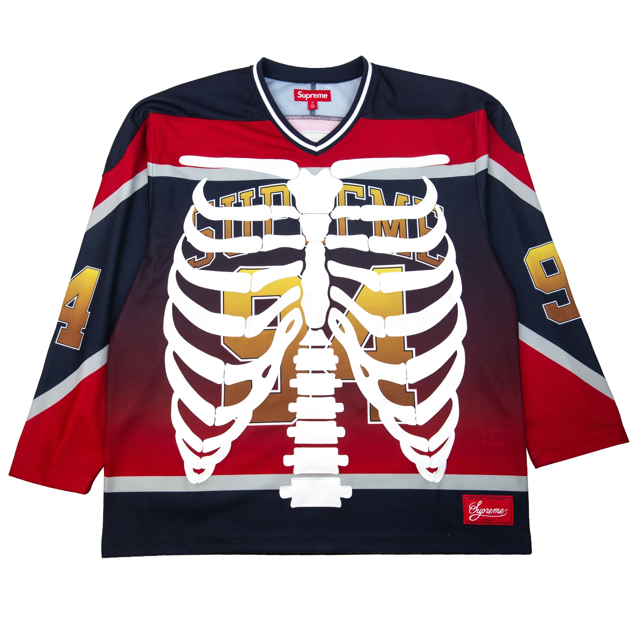 Supreme Multicolor Bones Hockey Jersey PRE-OWNED