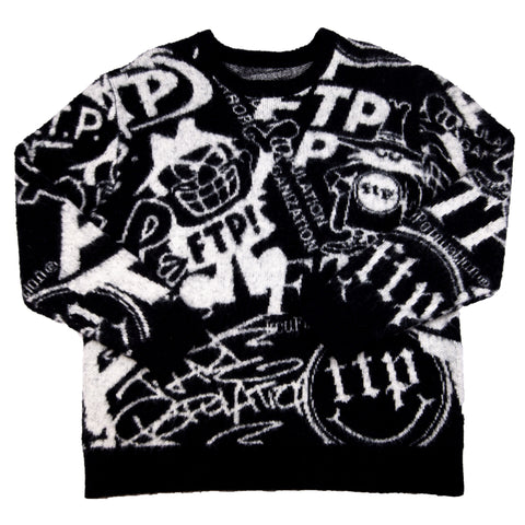 FTP Black Archive Mohair Sweater PRE-OWNED