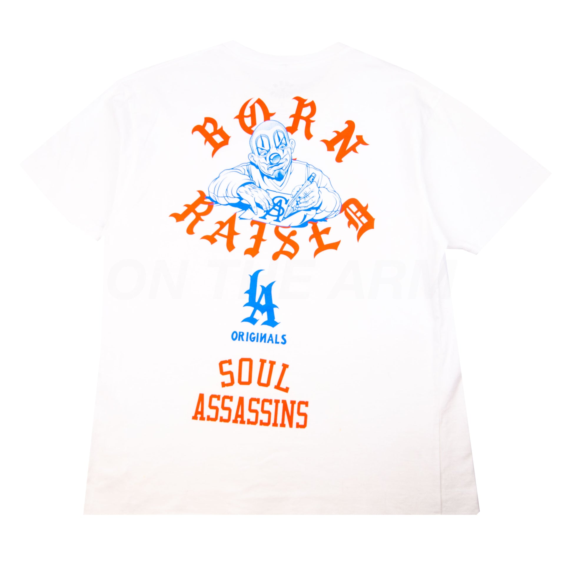 Born x Raised White Soul Assassins Tee PRE-OWNED