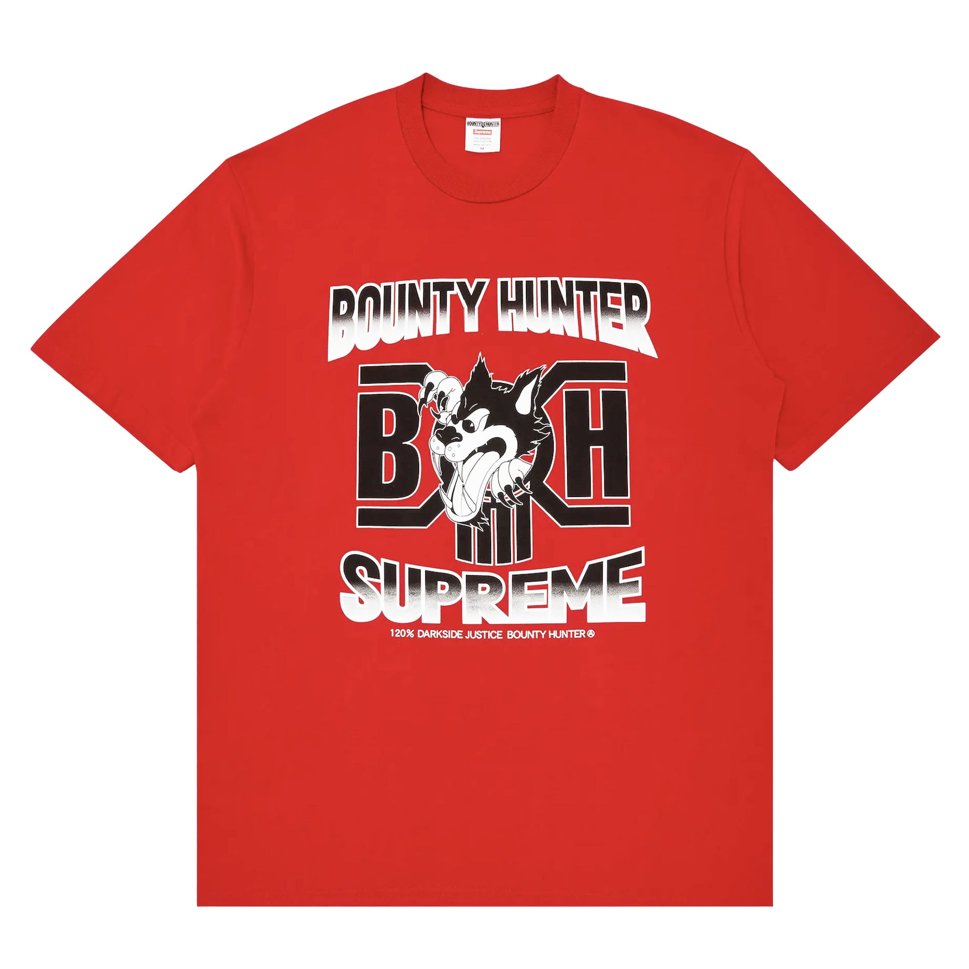 Supreme Red Bounty Hunter Wolf Tee