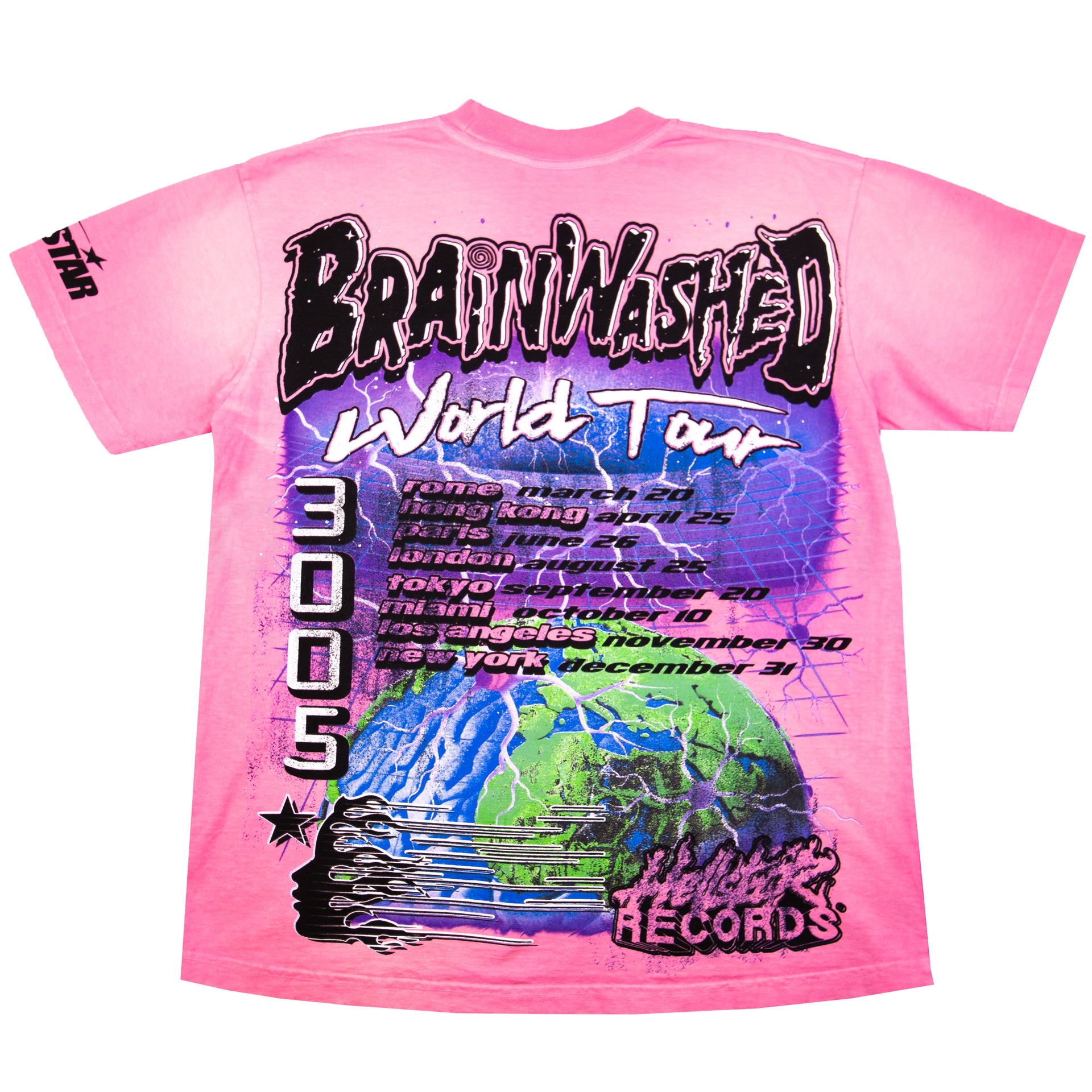 Hellstar Pink Brainwash Tee PRE-OWNED