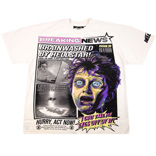 Hellstar Natural Breaking News Tee