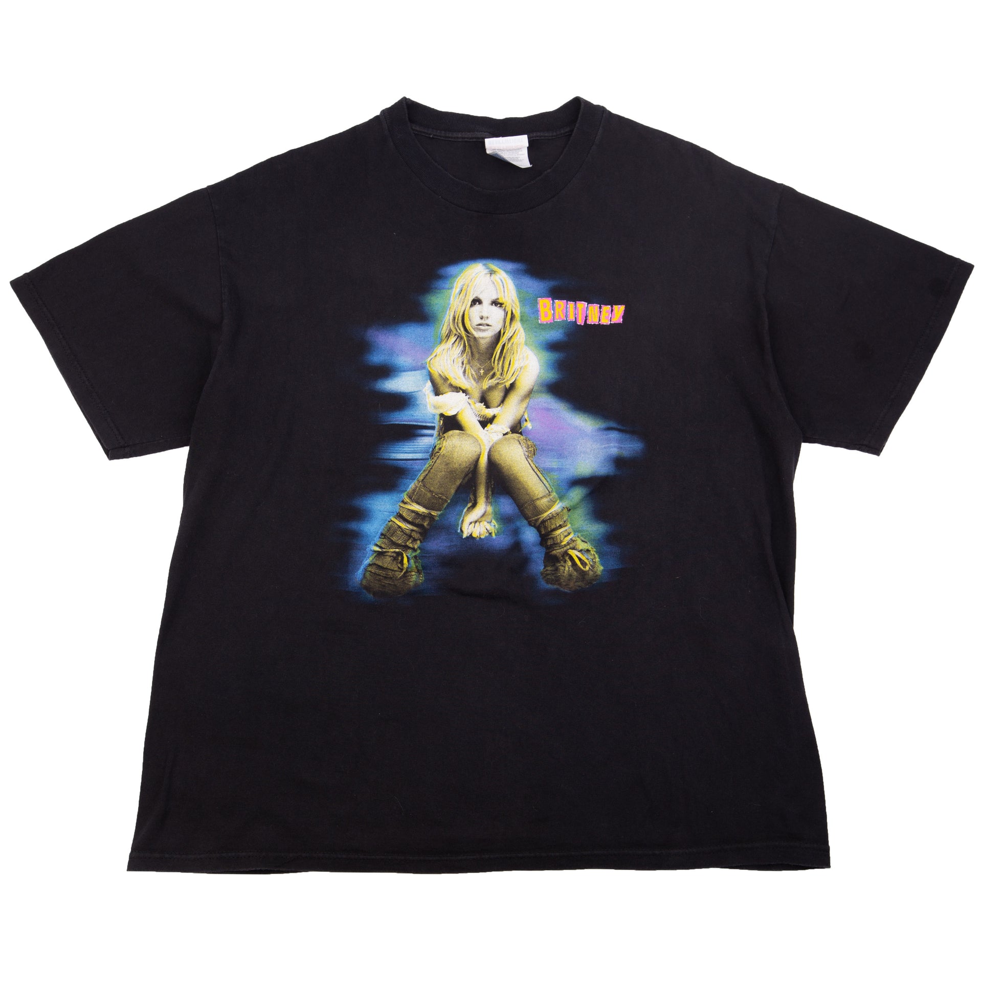 Vintage Black Britney Spears Tour Tee (2001)